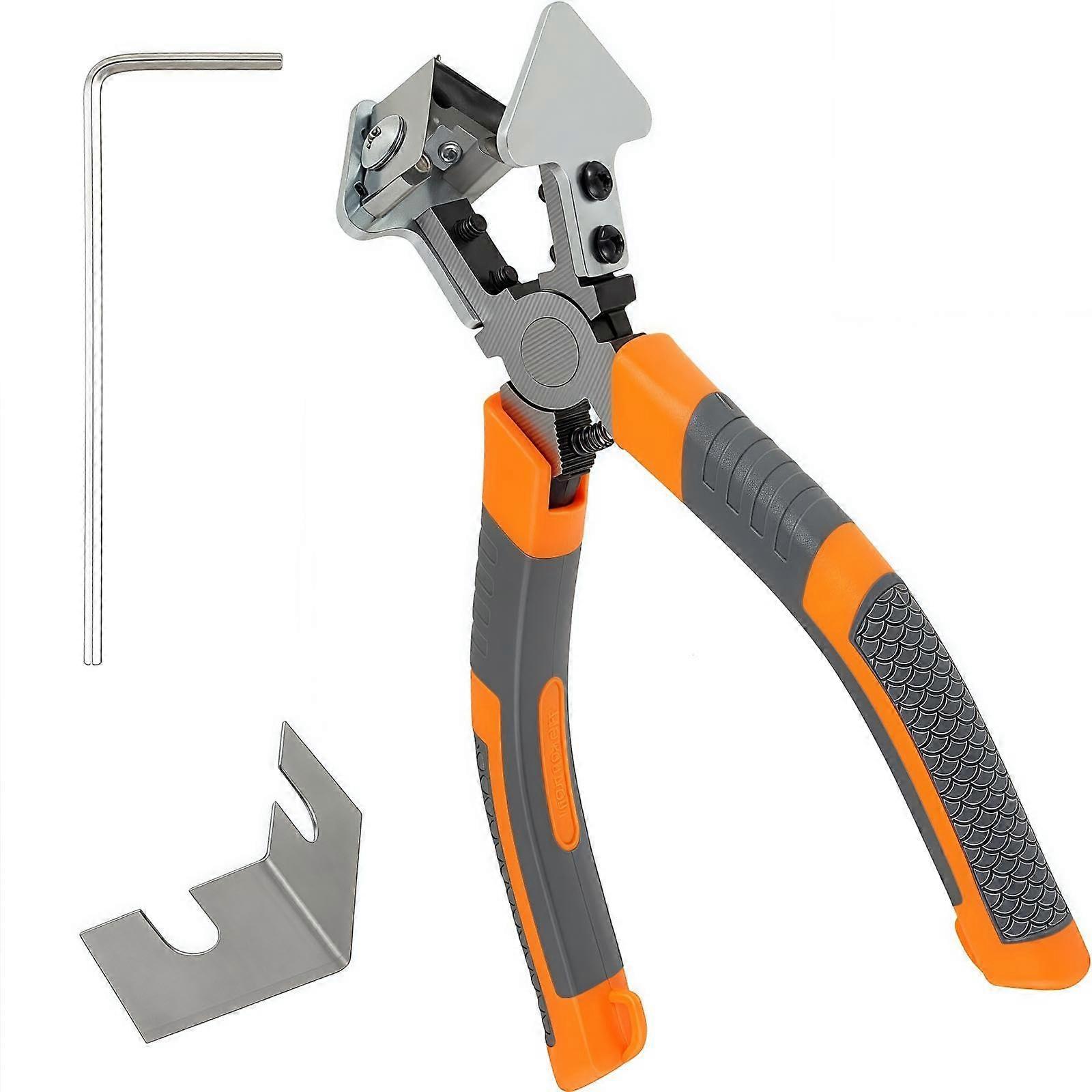 Vshaped mitre scissors for cutting rubber strips, hose cutter, folding scissors