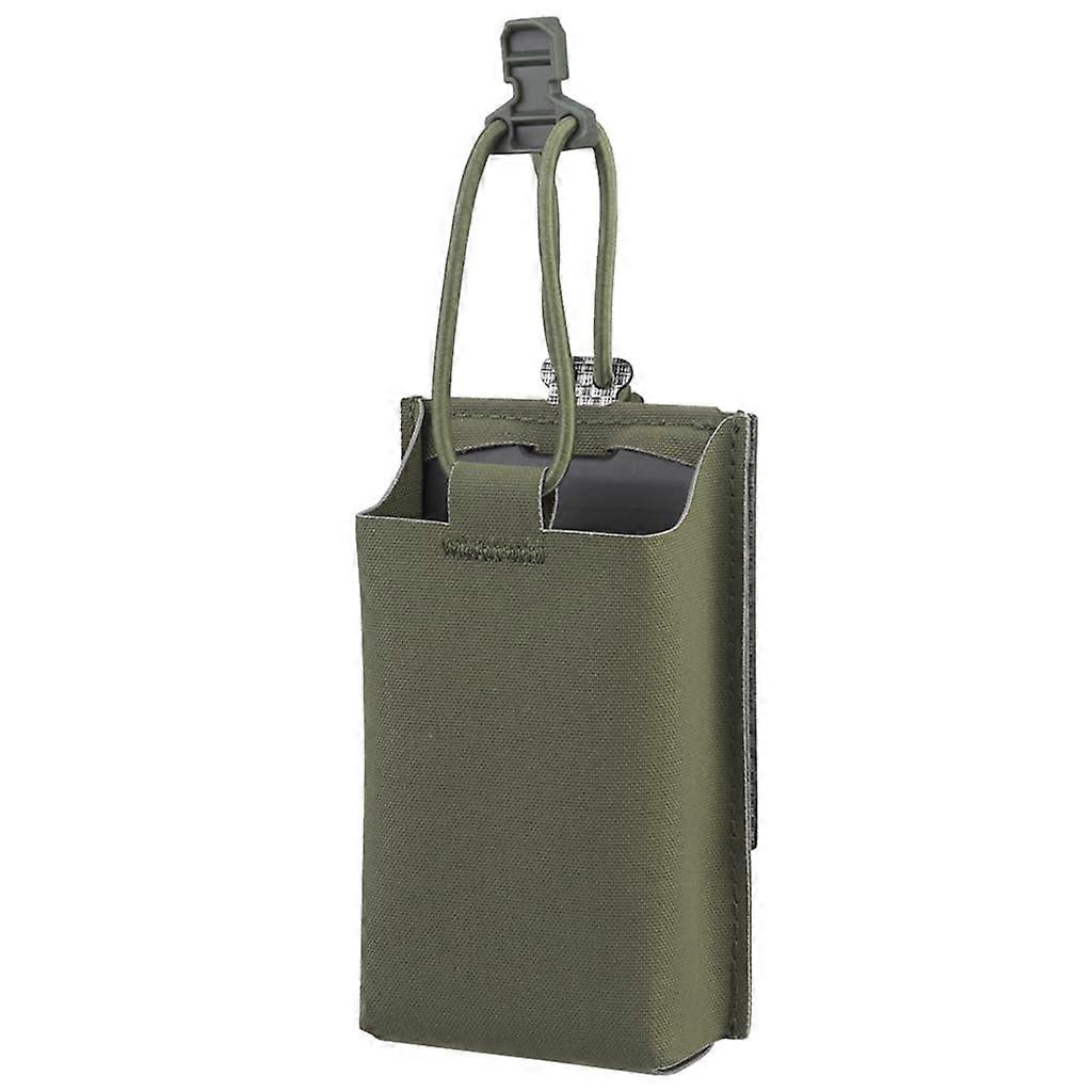 Tactical 5.56 mm Magazine Bag, 1000D Military Nylon, Open Molle Compatible 7.62 mm Bag with Bungee Strap for Hunting & Airsoft