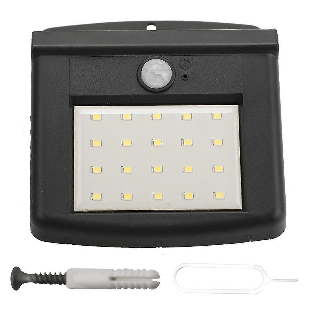 20 LED Solar Powered Waterproof Human Induction Garden Light Lamp