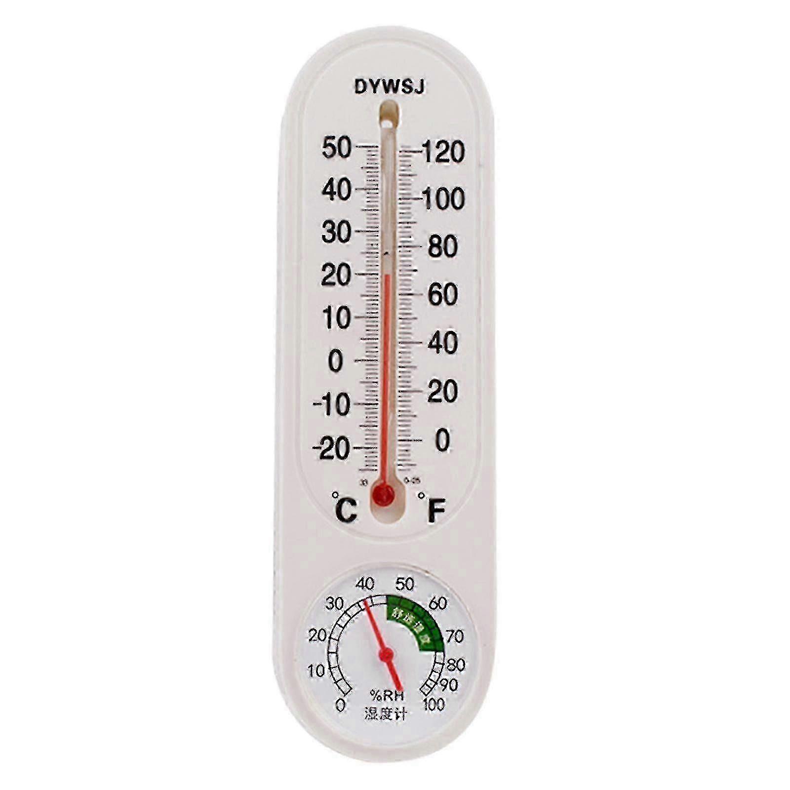 Indoor Outdoor Thermometer Hygrometer with Celsius & Fahrenheit Display for Temperature and Humidity Monitoring