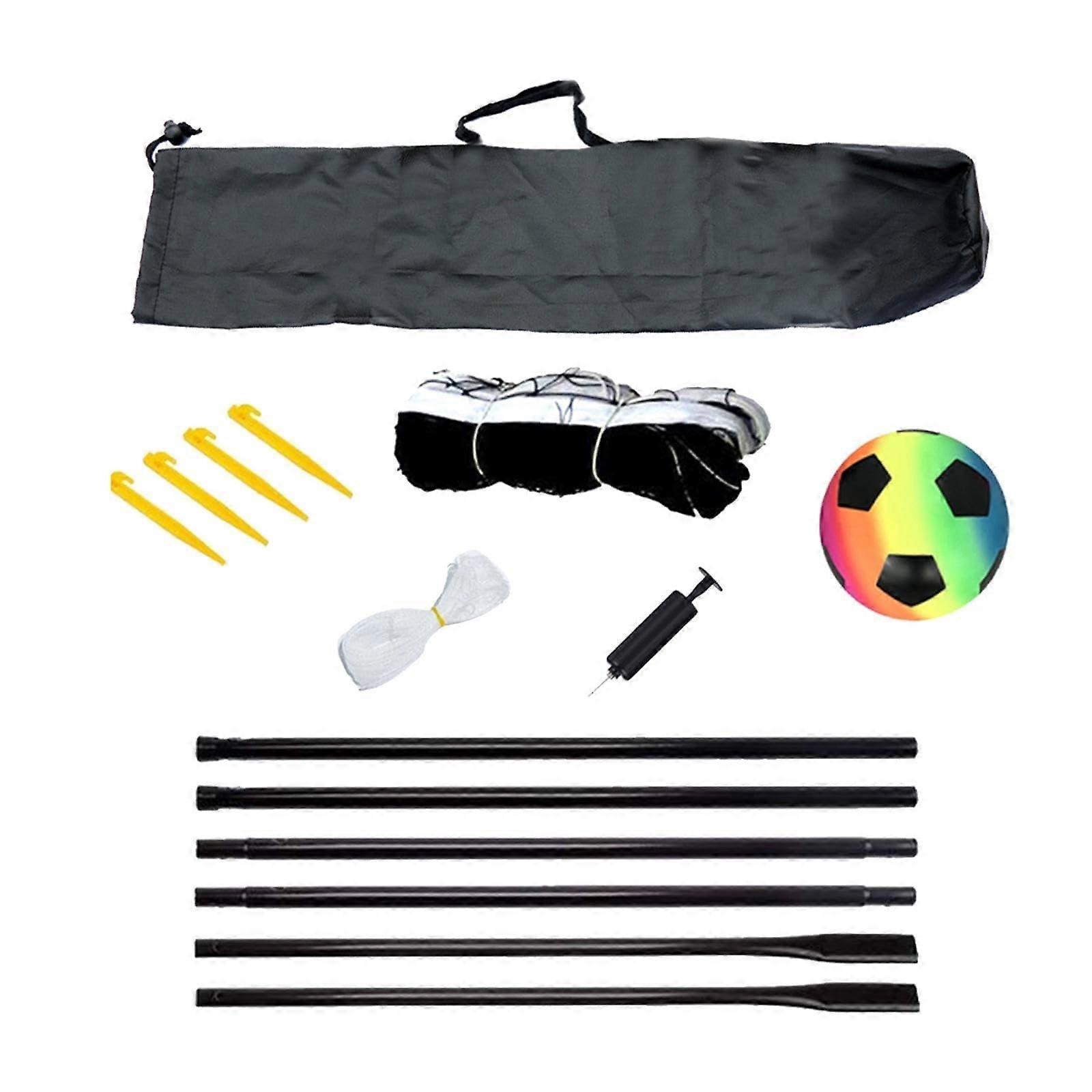 Outdoor Portable Volleyball Net Set System for Pickleball, Tennis, Badminton - Quick Setup, Includes Carrying Bag, Durable Design
