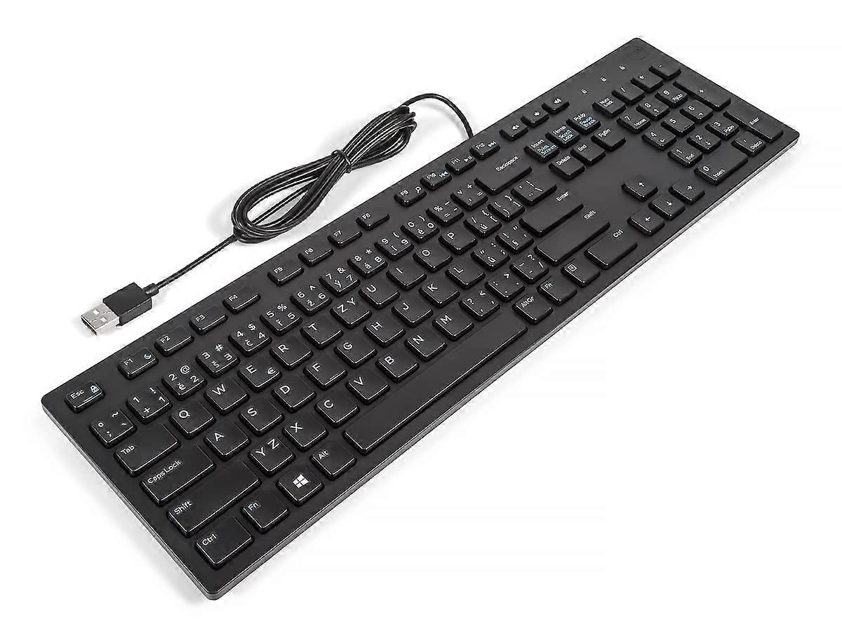 KB216 CZECH Slim Office Multimedia Keyboard BLACK