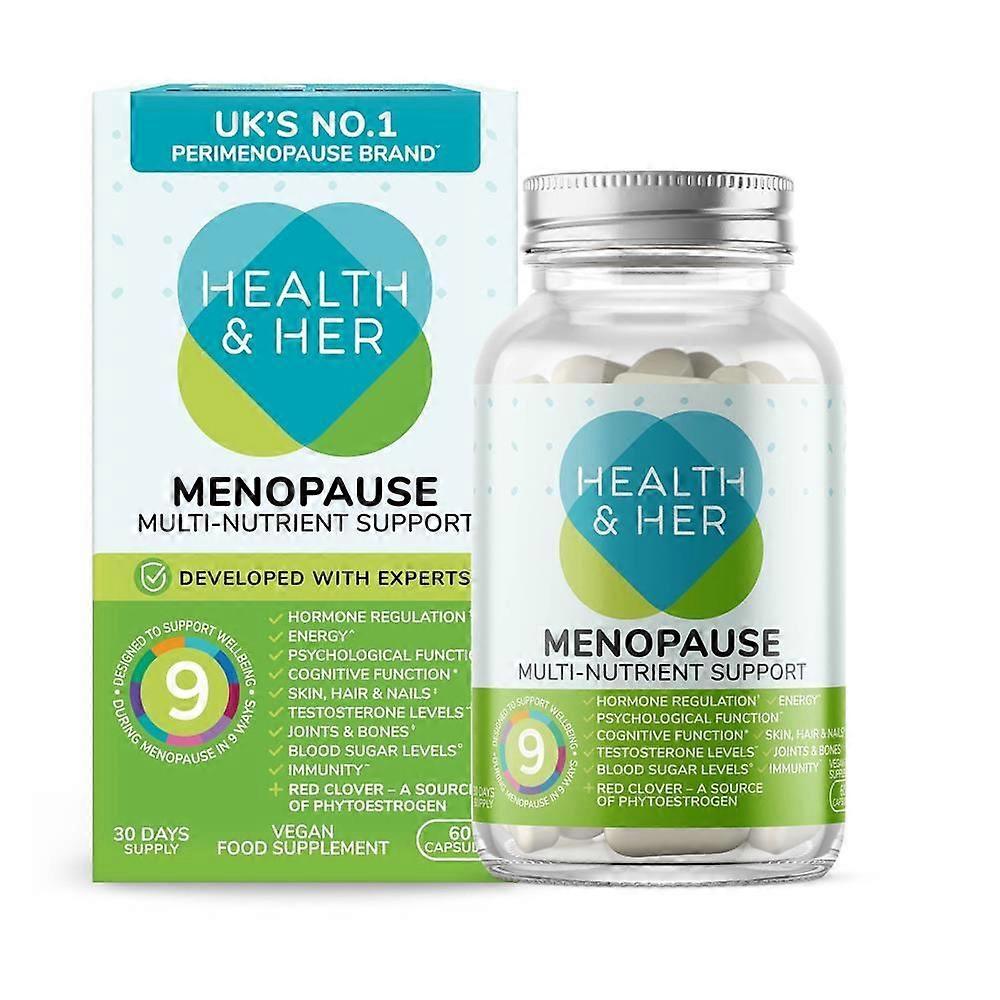 Health & Her Menopause Multi Nutrient Supplement 60 Capsules - 3 Pack