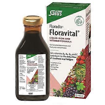 Floradix Floravital Yeast & gluten free liquid iron formula 250ml - 3 Pack