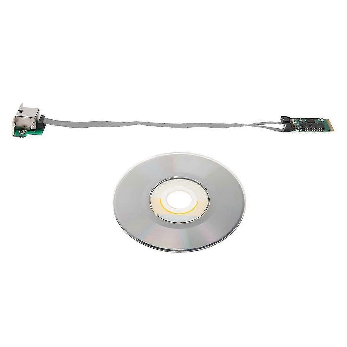 Mini PCIE Network Card M.2 A+E to RTL8111F Gigabit Ethernet Card Single Port RJ45 Ethernet Network Card