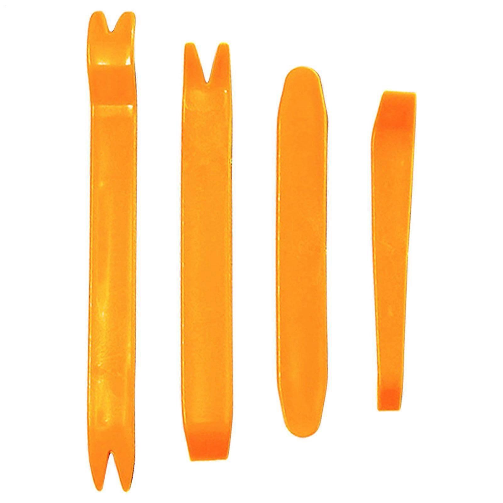 Automotive Trim Tool No-Scratch Pry Set For Audio Disassembly, Fastener Puller Remover For Radio System Dashboard