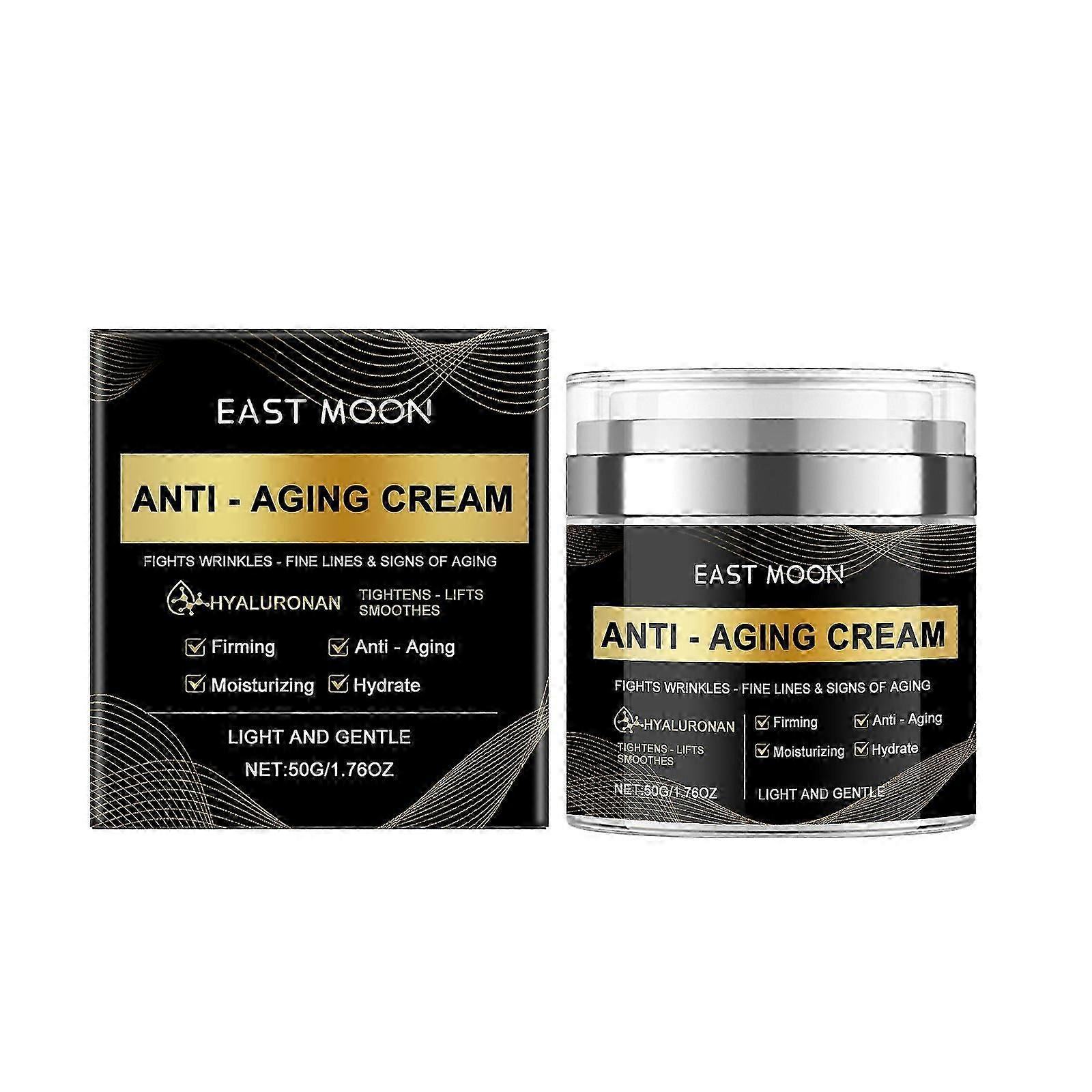 East Moon men's anti-aging moisturizing cream, deep moisturizing, hydrating, gentle nourishing, firming and soft skin
