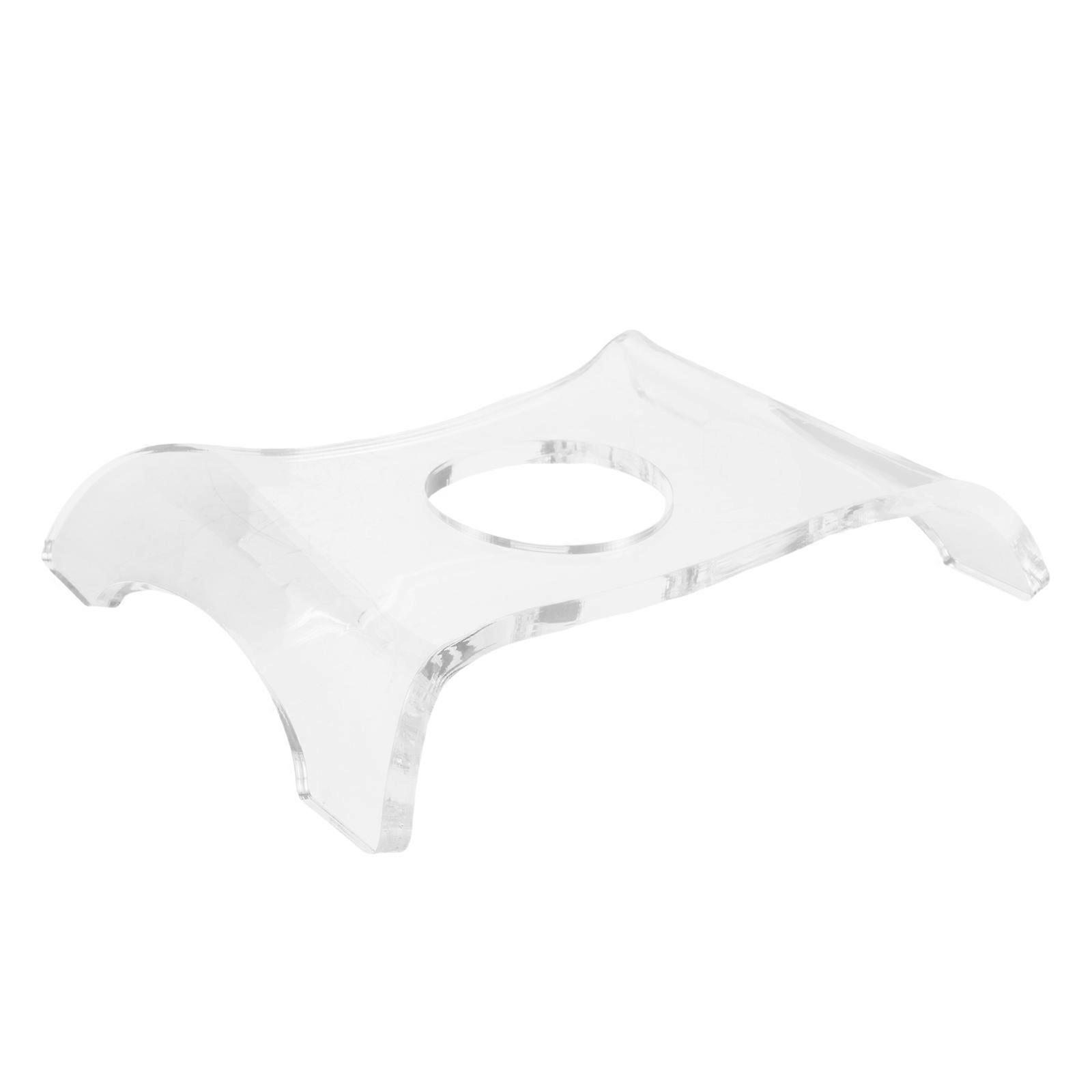 Portable Transparent Acrylic Guitar Stand for Acoustic and Bass Instruments Lightweight SpaceSaving Design For Guitar Performance