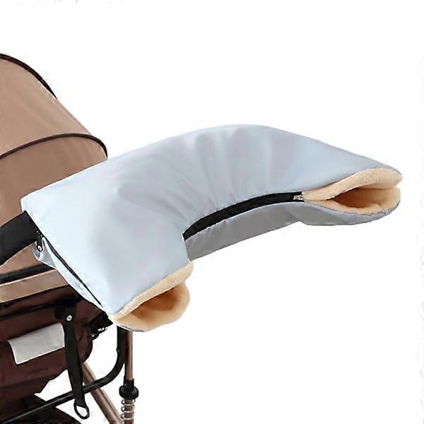 Stroller gloves, comfortable breathable warm pram gloves, plush-lined stroller mittens.