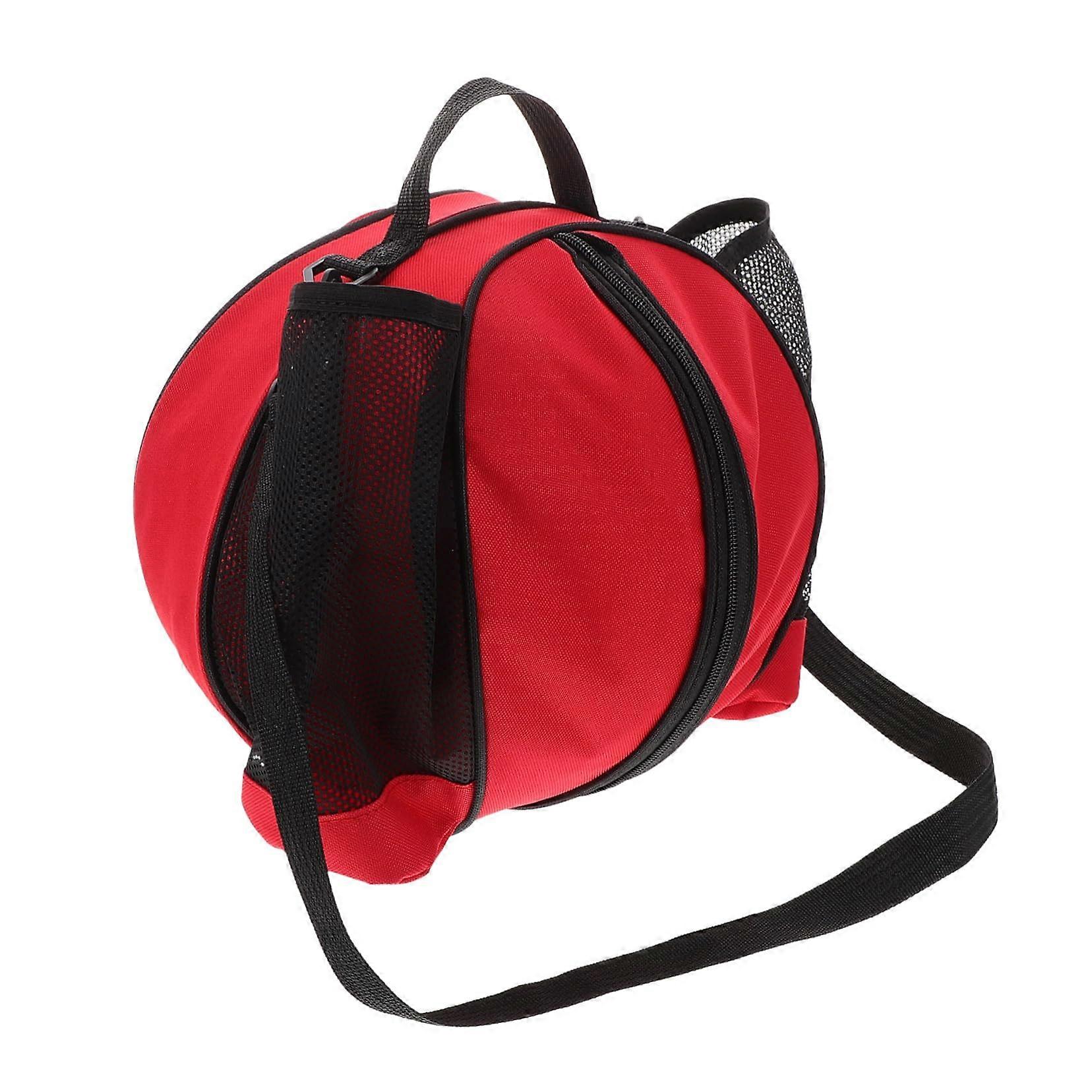 Basketball Sports Shoulder Bag Portable Single Ball Net Bag Durable Materials For Comfortable Carrying