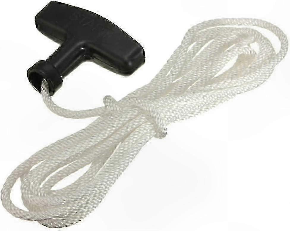 Universal Trimmer Pull Starter Handle Rope Cord for Garden Equipment - 120 Inch Replacement Part