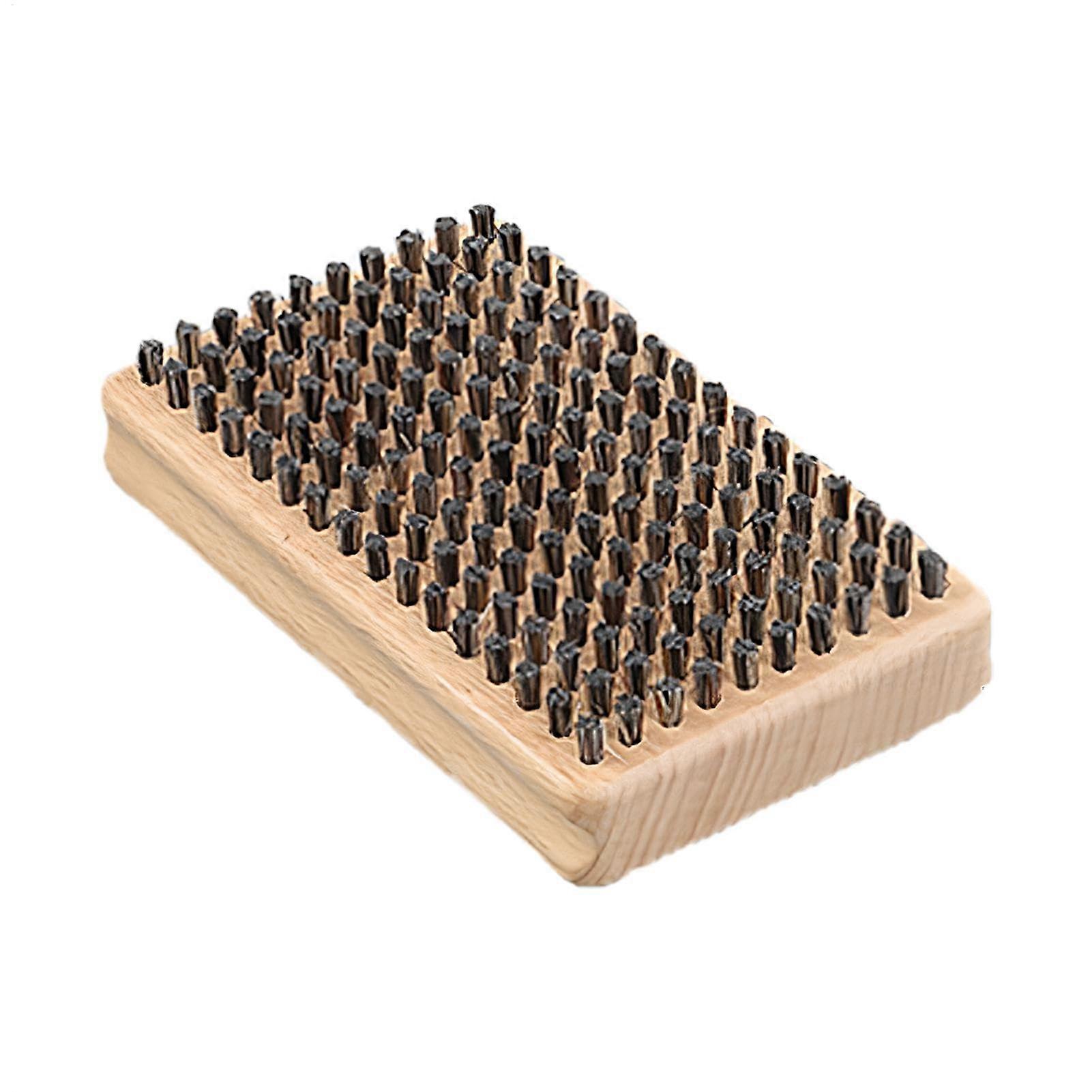 Ski Wax Brush For Snowboard, Manual Horsehair Ski Wax Brush For Waxing And Polishing, Snowboard And Ski Tool