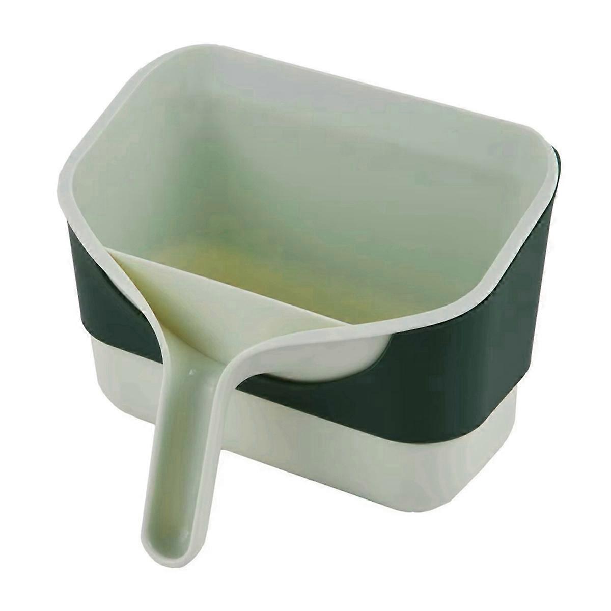 Wall-Mounted Trash Can for Kitchen, Handheld, Lidless, Simple Luxury Style, Light and