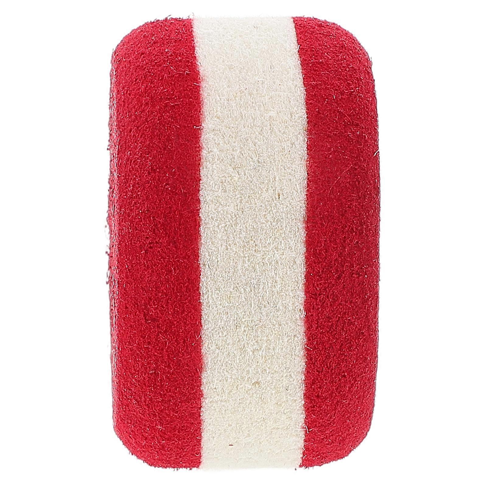 Drum Pedal Hammer Pad with Durable Felt Material for Replacement Red Color Fits Most Drum Sets