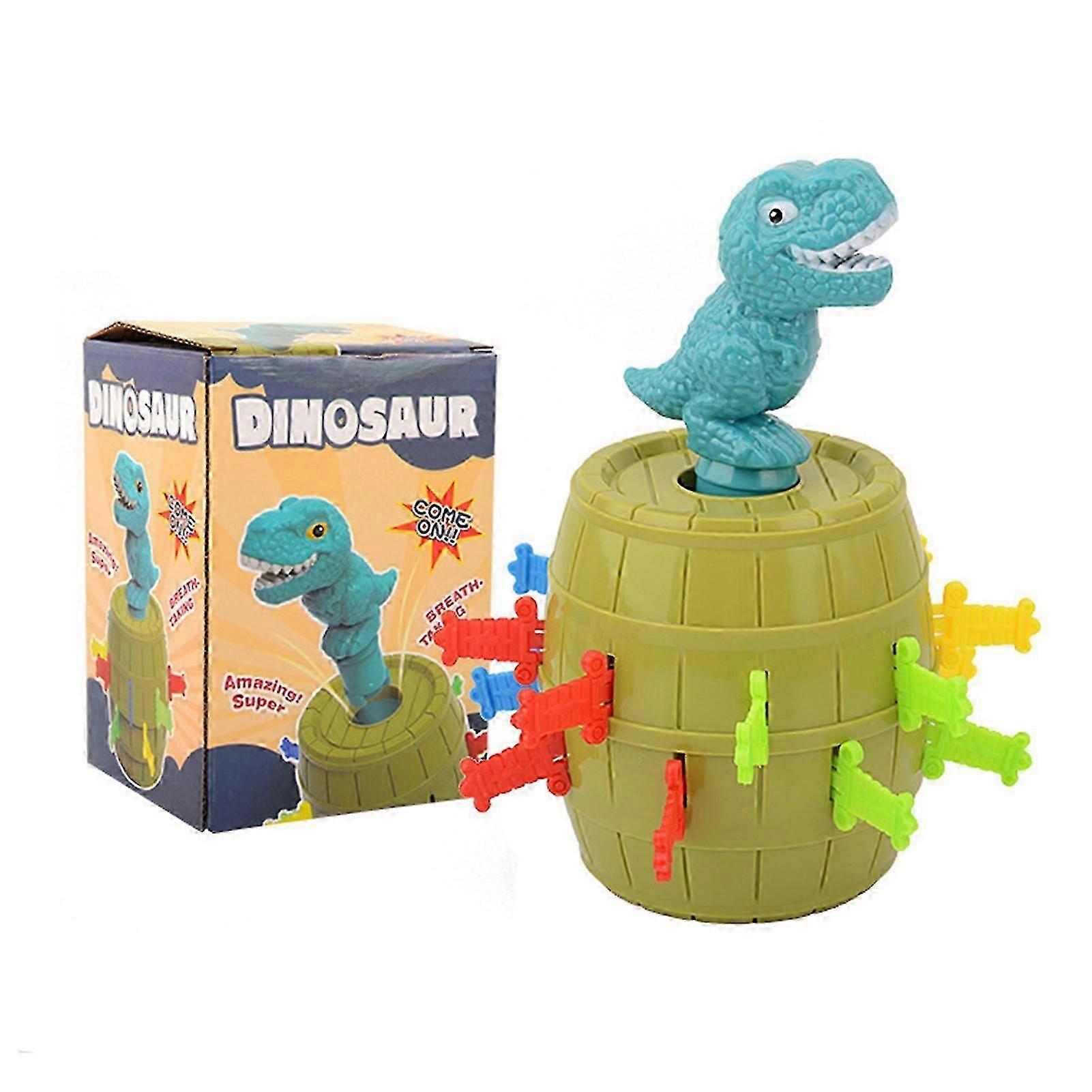 Dinosaur Pirate Barrel Game Reusable Random Puzzle Tricky Game For Family Game Night