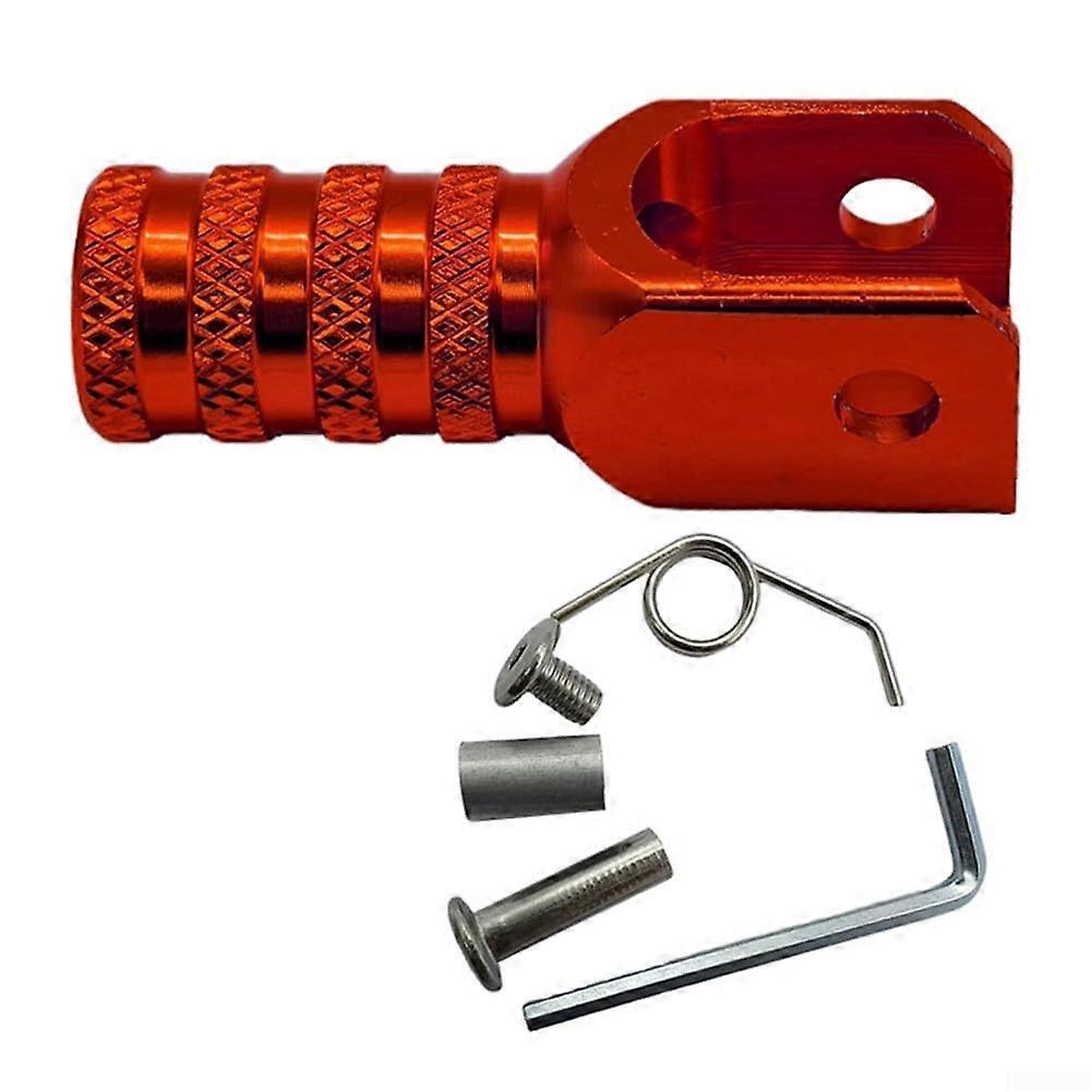 Aluminum Gear Shift Lever Tip Red Universal Fit For Most Motorcycles Dirt Bikes And ATVs