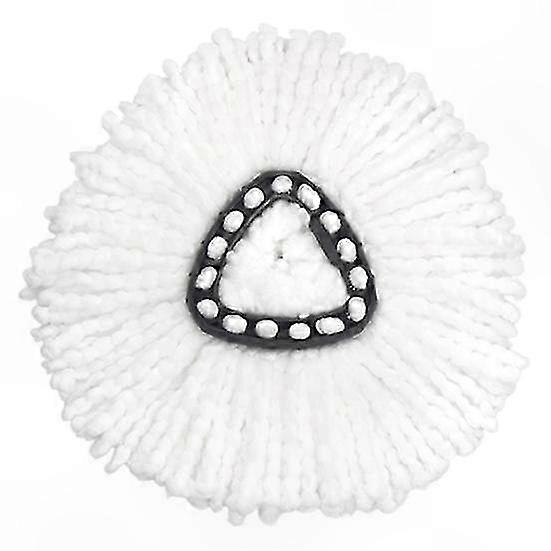 Microfiber Mop Head Replacement, 11cm Diameter, Machine Washable Spin Mop Refill for Various Brands