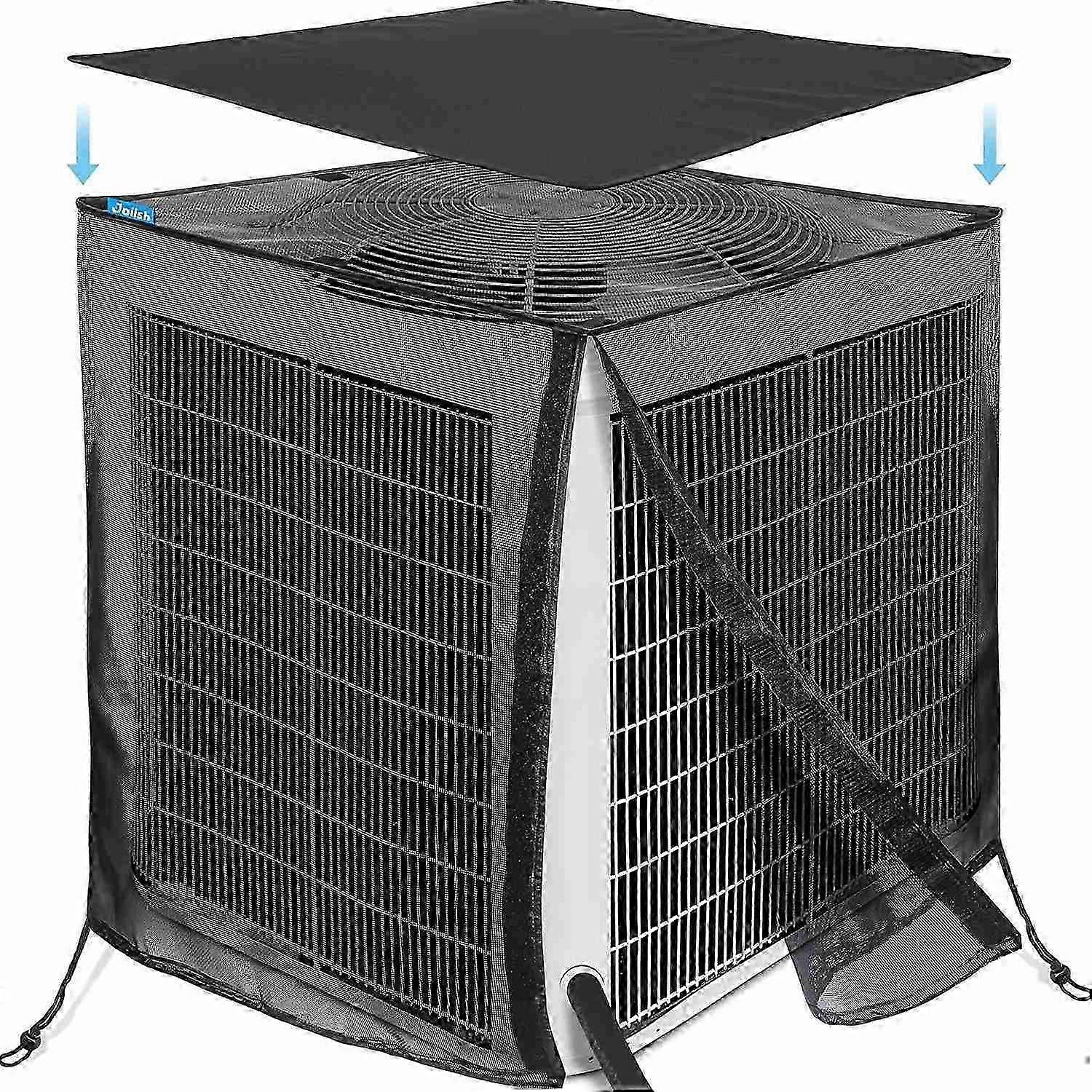 Full Mesh Top Air Conditioner Cover for Outside Units- 2 in 1 Central Air