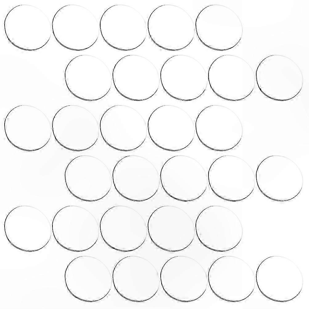 12-Pack Glass Table Pads with Suction Cups for Surface Protection and Stability