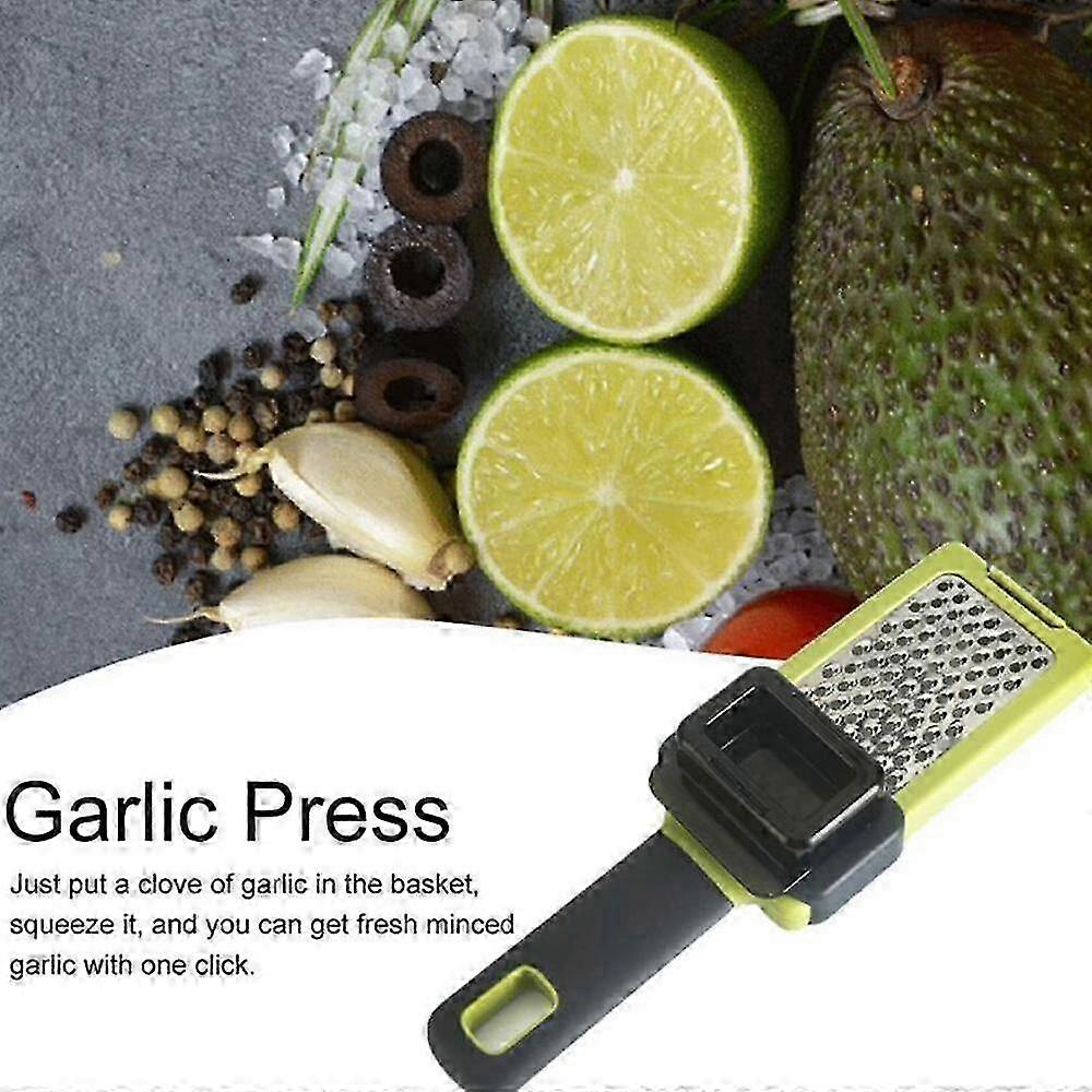 Press Crusher Garlic Grinder Slicer Tool for Ginger and Vegetables