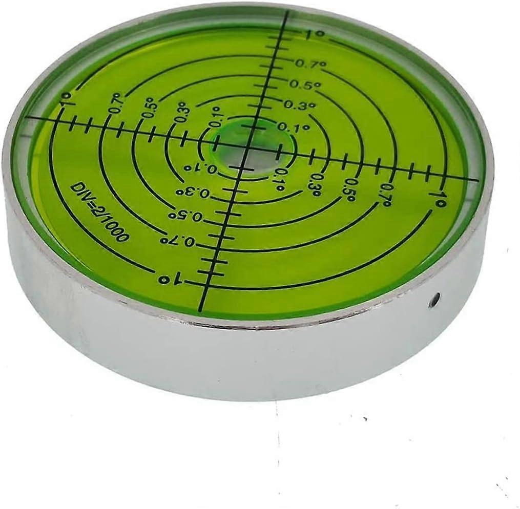 High Precision Universal Horizontal Circular Inclinometer with Aluminum Shell