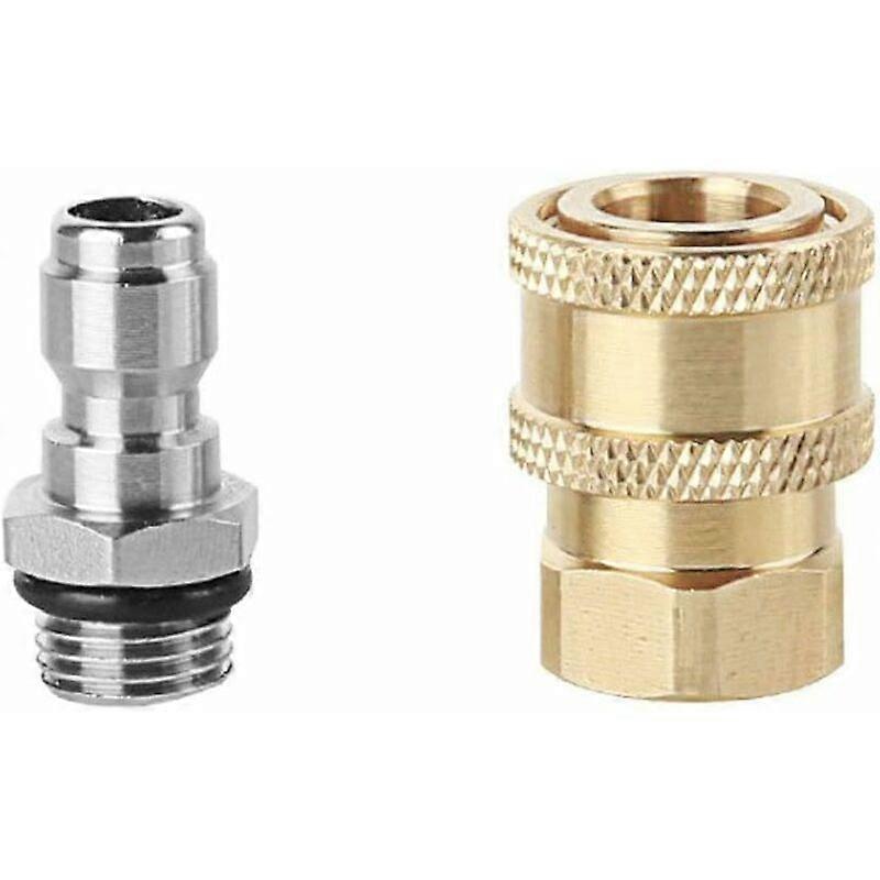 High Pressure Sprayer Nozzle Connectors, M14 Thread, 1/4 Quick Connector, Hose