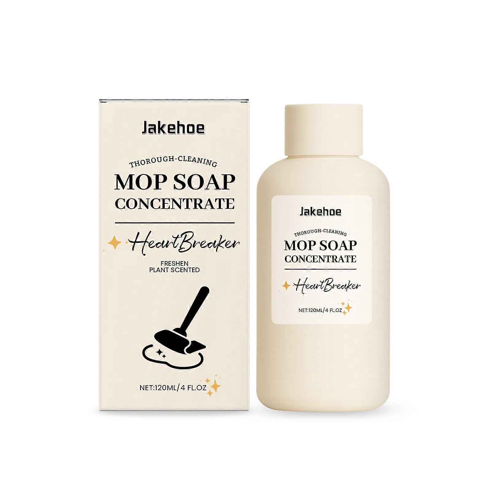 Mop Soap for Floor Cleaning, 120ml Scented Concentrate Mop Soap Multisurface Bathroom & Kitchen Cleaner Supplies Household Cleaning