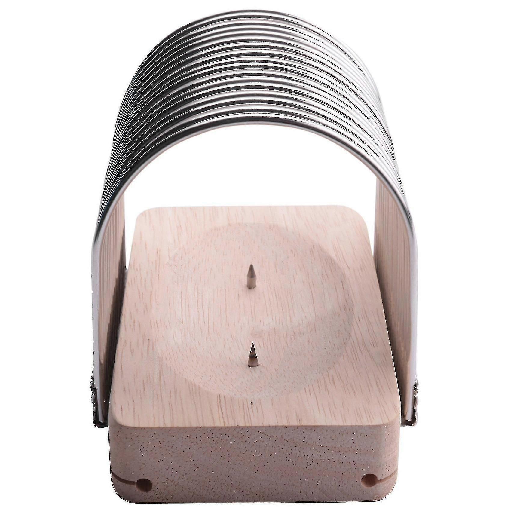 Hasselback Potato Slicer Potato Slicing Tool Fixed Tomato Onion Slicer Anti-cutting Hand Stainless2