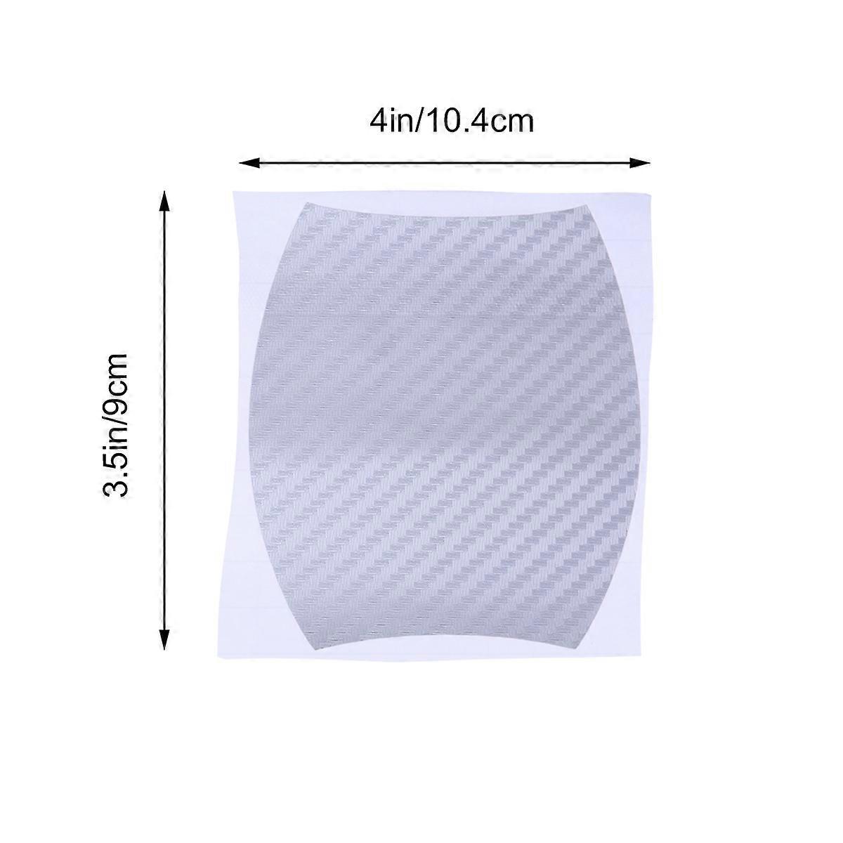 Car Door Handle Protector Carbon Fiber Door Scratch Protector for Car Use 4Pcs