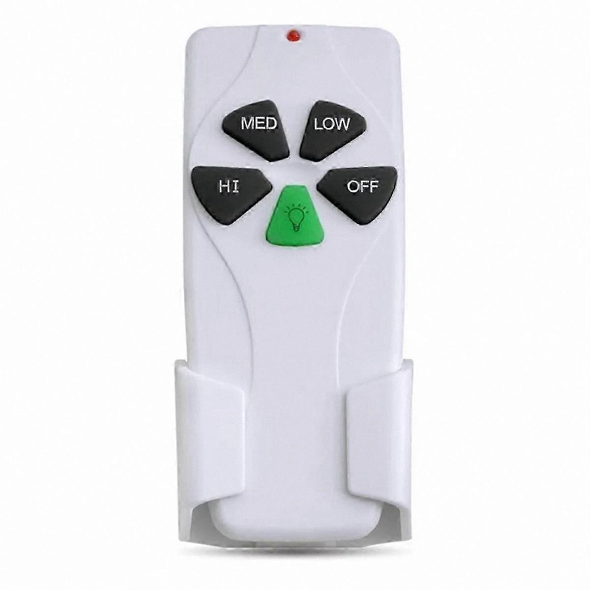 Universal Ceiling Fan Remote Control, 3-Speed Fan and Light Dimmer for Various Models Including 53T, 11T, 35T, HD5, UC7030T, UC9050T-Compatible Remote