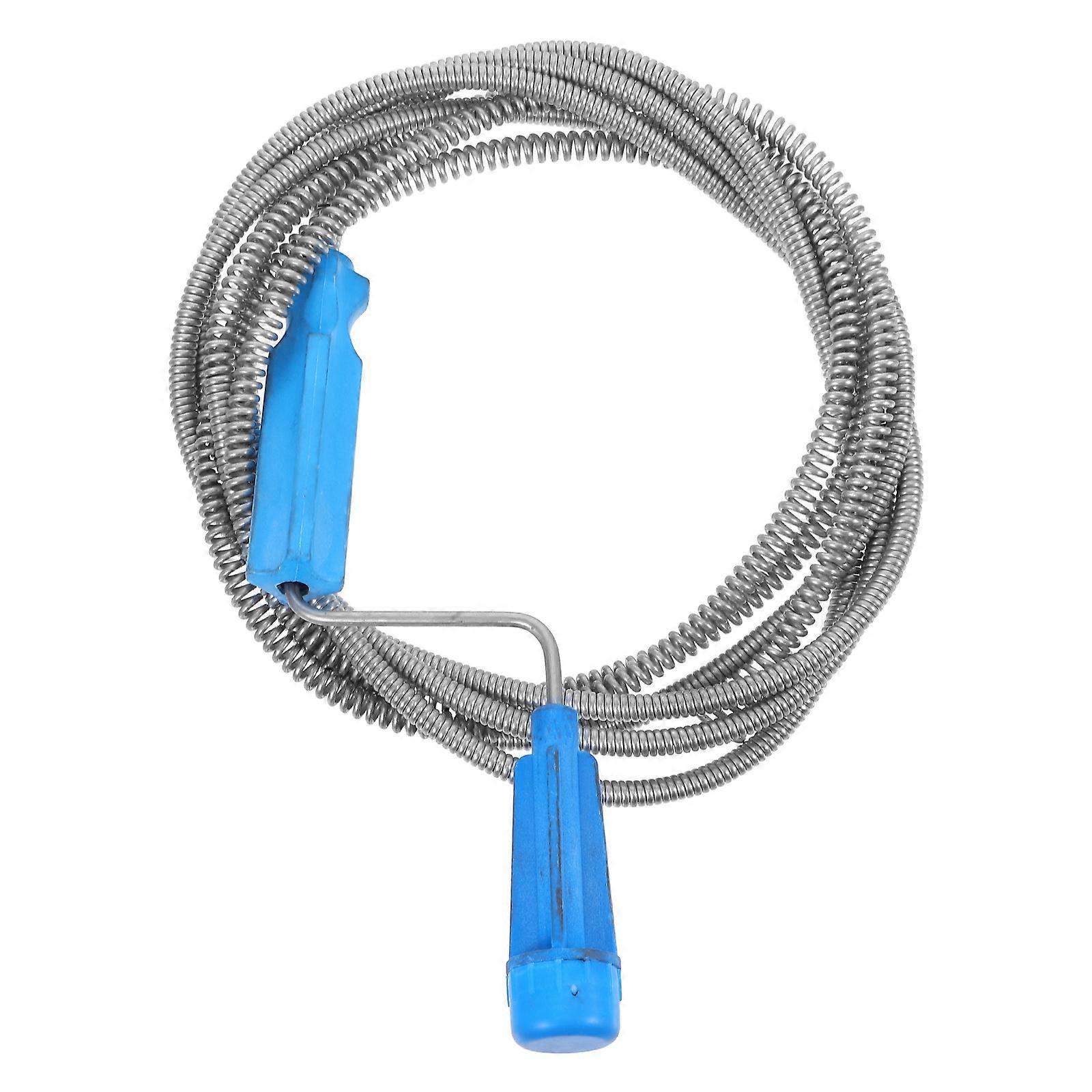 Drain Clog Remover Spiral Hair Catcher For Bathroom Kitchen And Hotel Drains Efficient Unclogging 1Pack