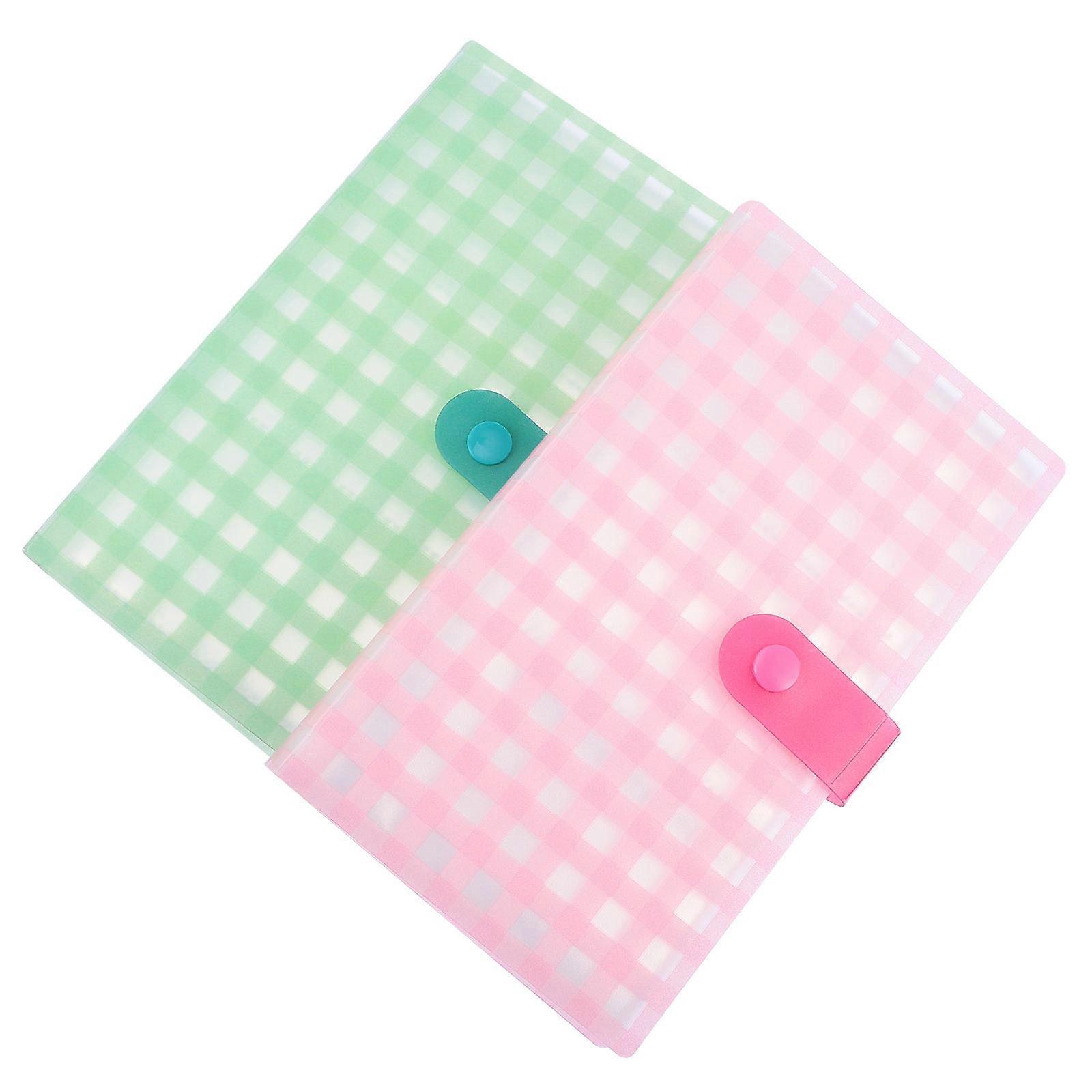 Portable Name Cards Holder In Rectangular Shape Suitable For Business Users And Travel 2Set