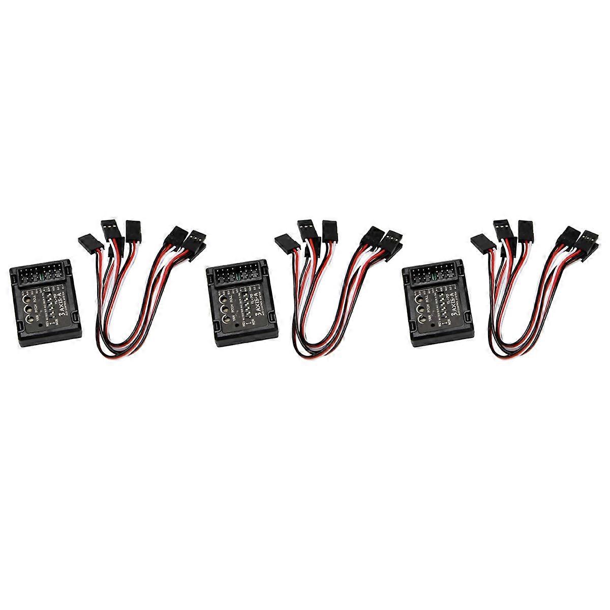 3X 3 Flight Controller Stabilizer System Gyro Fixed Flying Wing FPV Airplane Aircraft Gliders Fixed