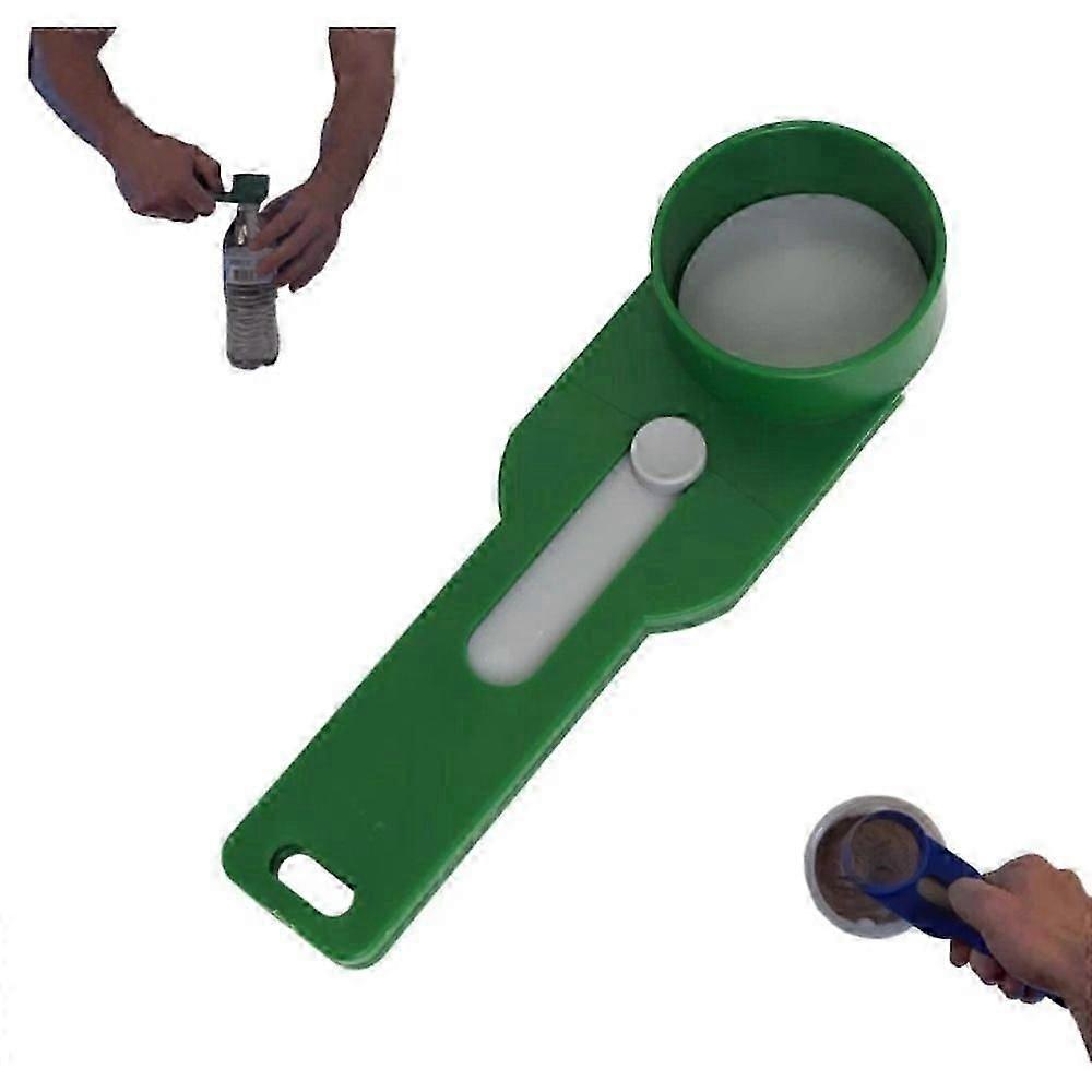 Multi Purpose Scoop with Built in Funnel,Mess-Free Powder Scoop with Funnel