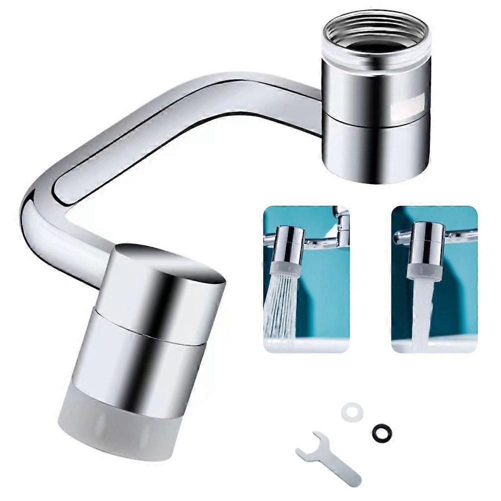 Splash Filter Faucet 1080 Rotatable Faucet Sprayer Head Faucet Extender Aerator Sink Faucet Attachment
