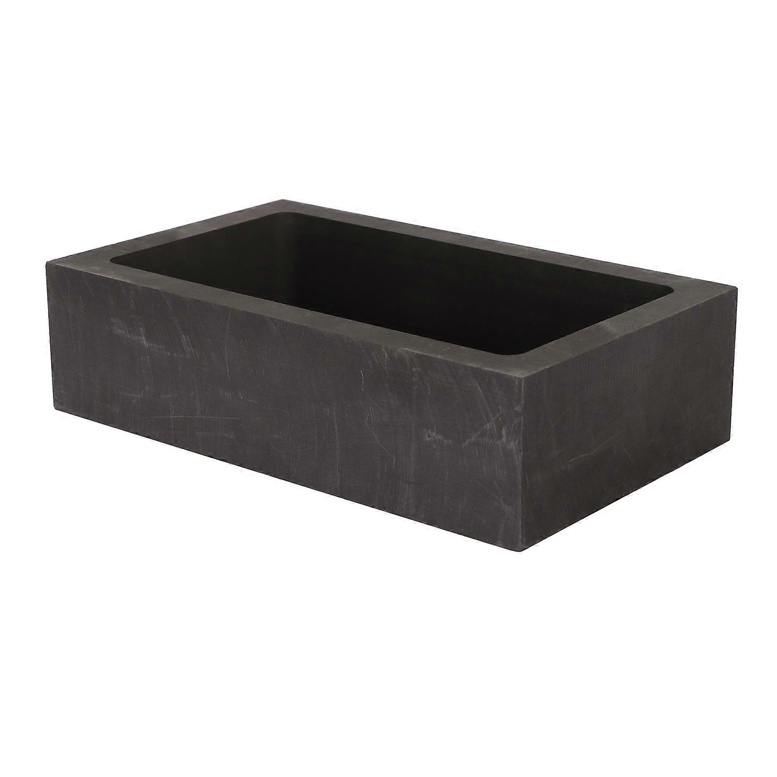 Creuset en graphite haute pureté, capacité de 5 000 g, moule de raffinage des métaux, récipient pour lingots