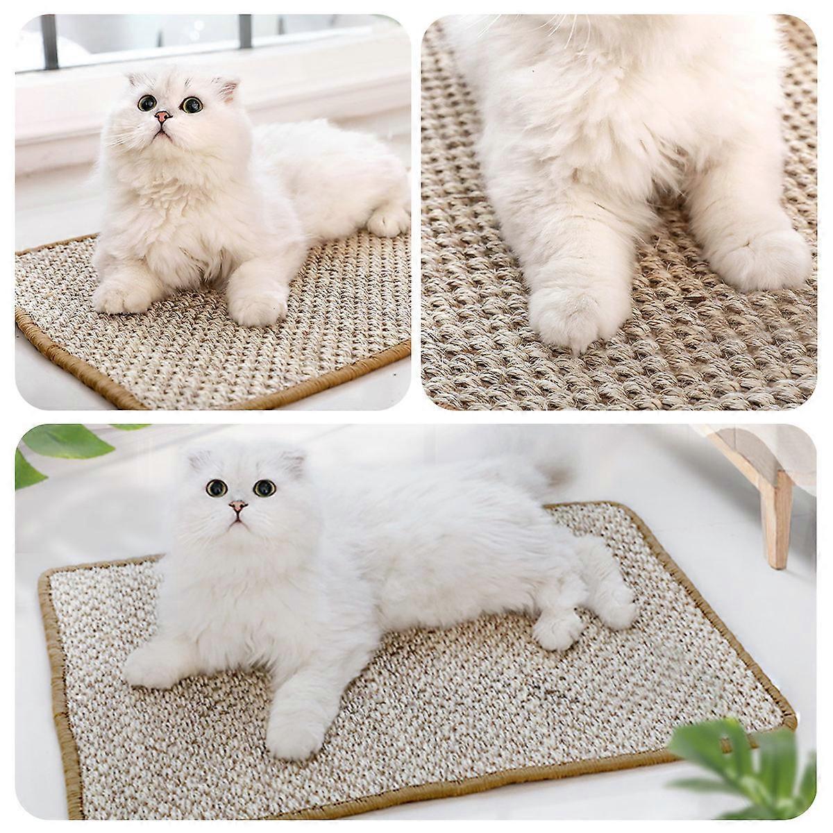 Sisal Cat Scratch Pad Cat Scratching Mat for Claw Grinding