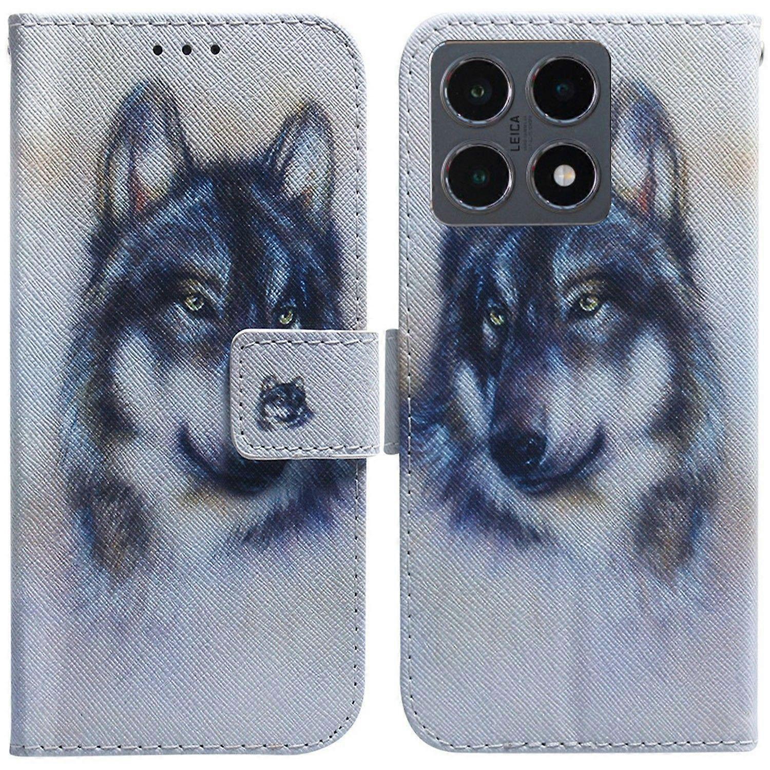 For Xiaomi 15T Wallet Case Pattern Print Leather Phone Cover