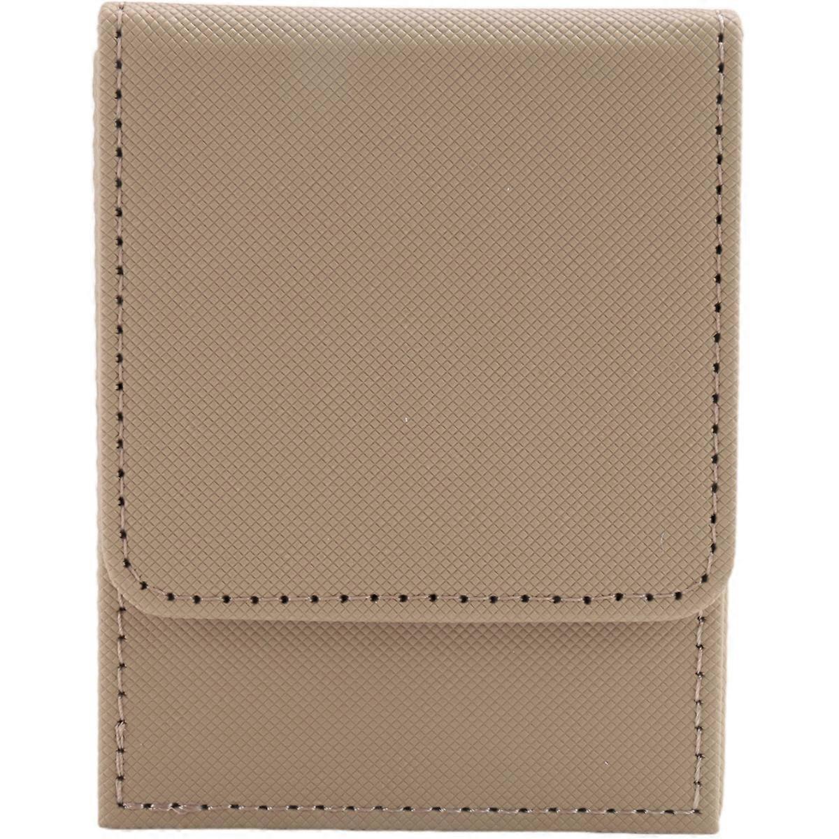 Sleeved Cards Deck Game Box for Yugioh Binders: 100+, Sand Color