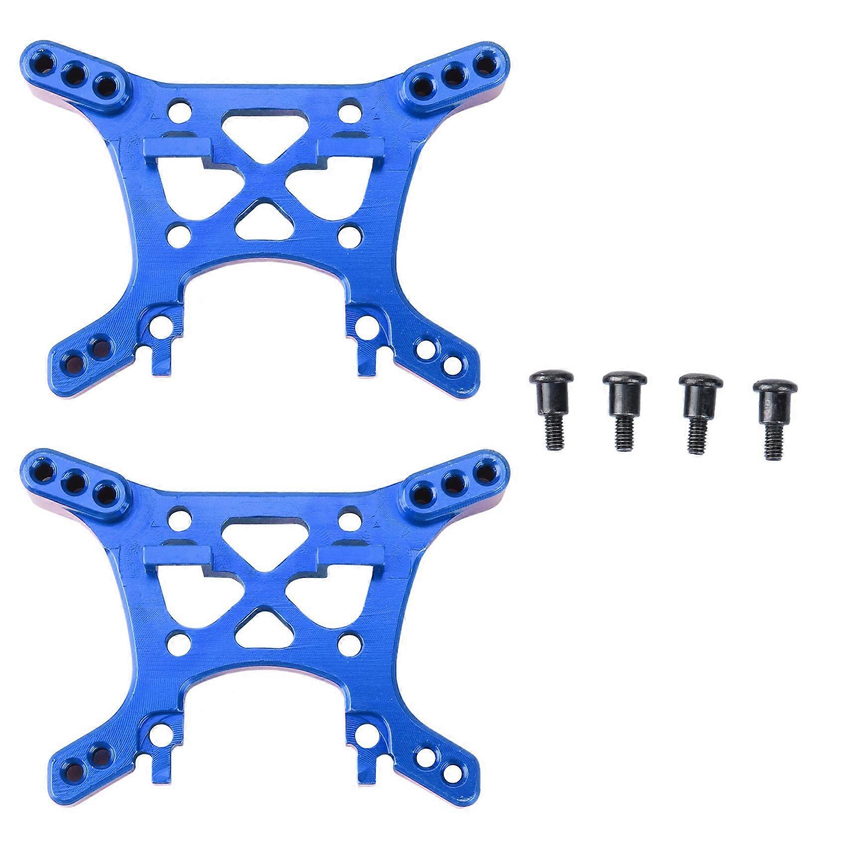 2Pcs Metal Shock Tower A2504 for Hobby Smax 1621 1625,Blue