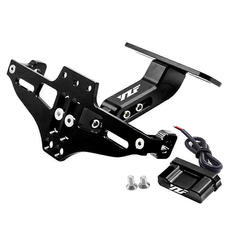 For Yamaha YZF R1 R3 R6 R25 1999-2023 2022 Motorcycle License Plate Holder Rear Tail Tidy Fender Eliminator Turn Signal Light