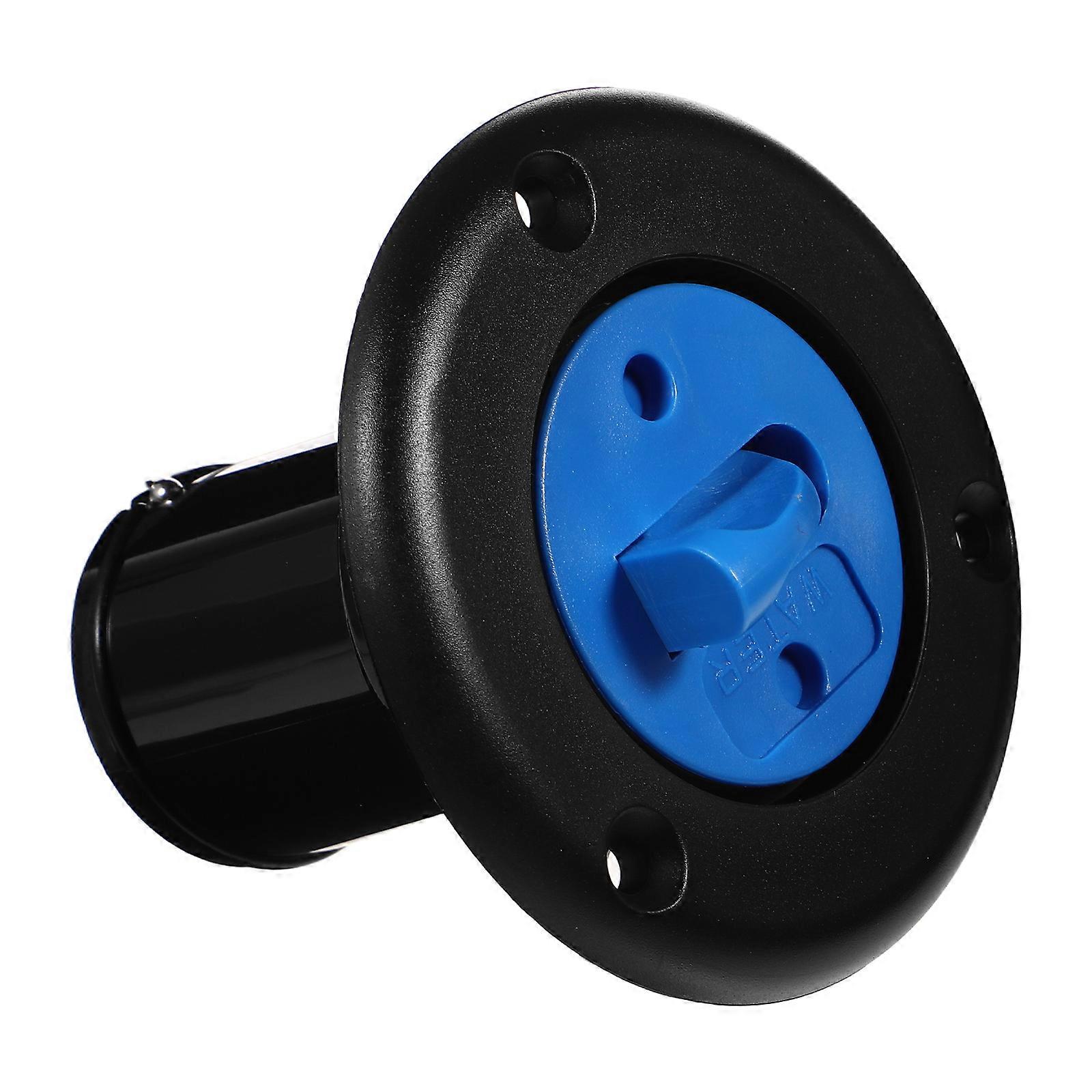 RV Water Inlet Cap Fresh Water Fill Hatch Inlet For Outdoor Travel Trailer 2Pcs Easy Installation Durable Accessory