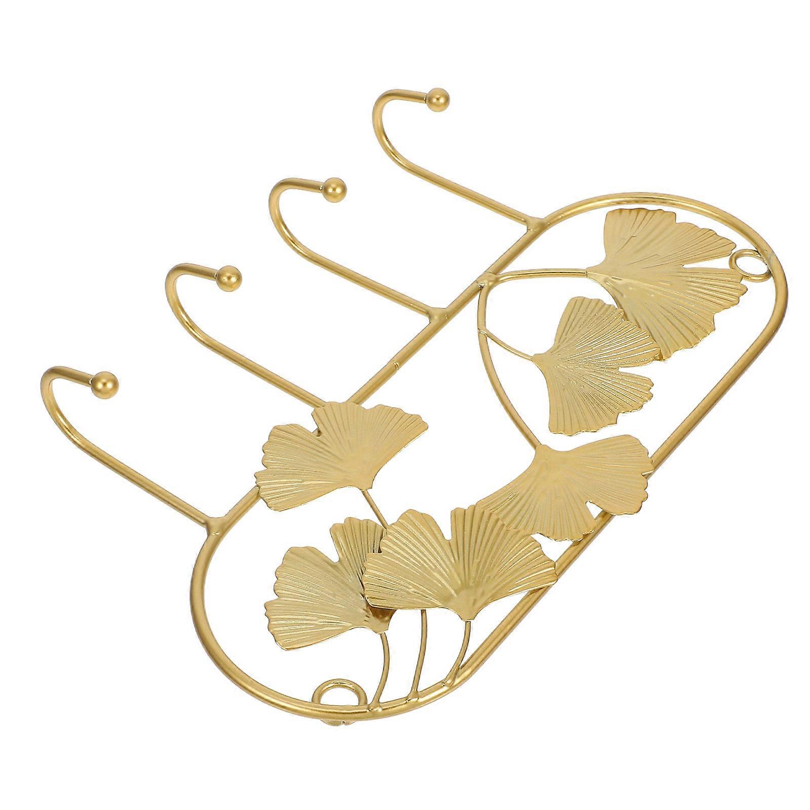 Decorative Wall Hooks Iron Bathroom Towel Hook 2Pcs for Wall Hanging Use