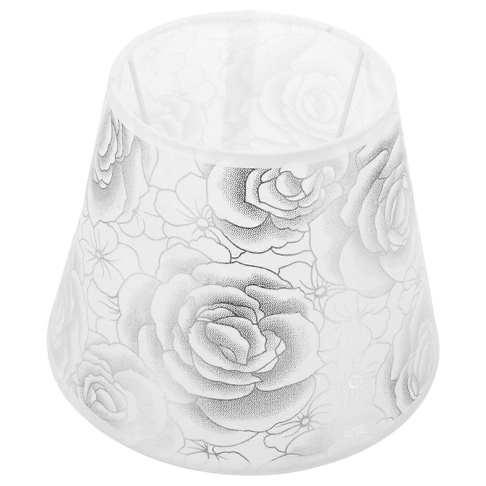 Silver Decorative Lamp Shade Table Lamp Shade for Decoration 2Pcs