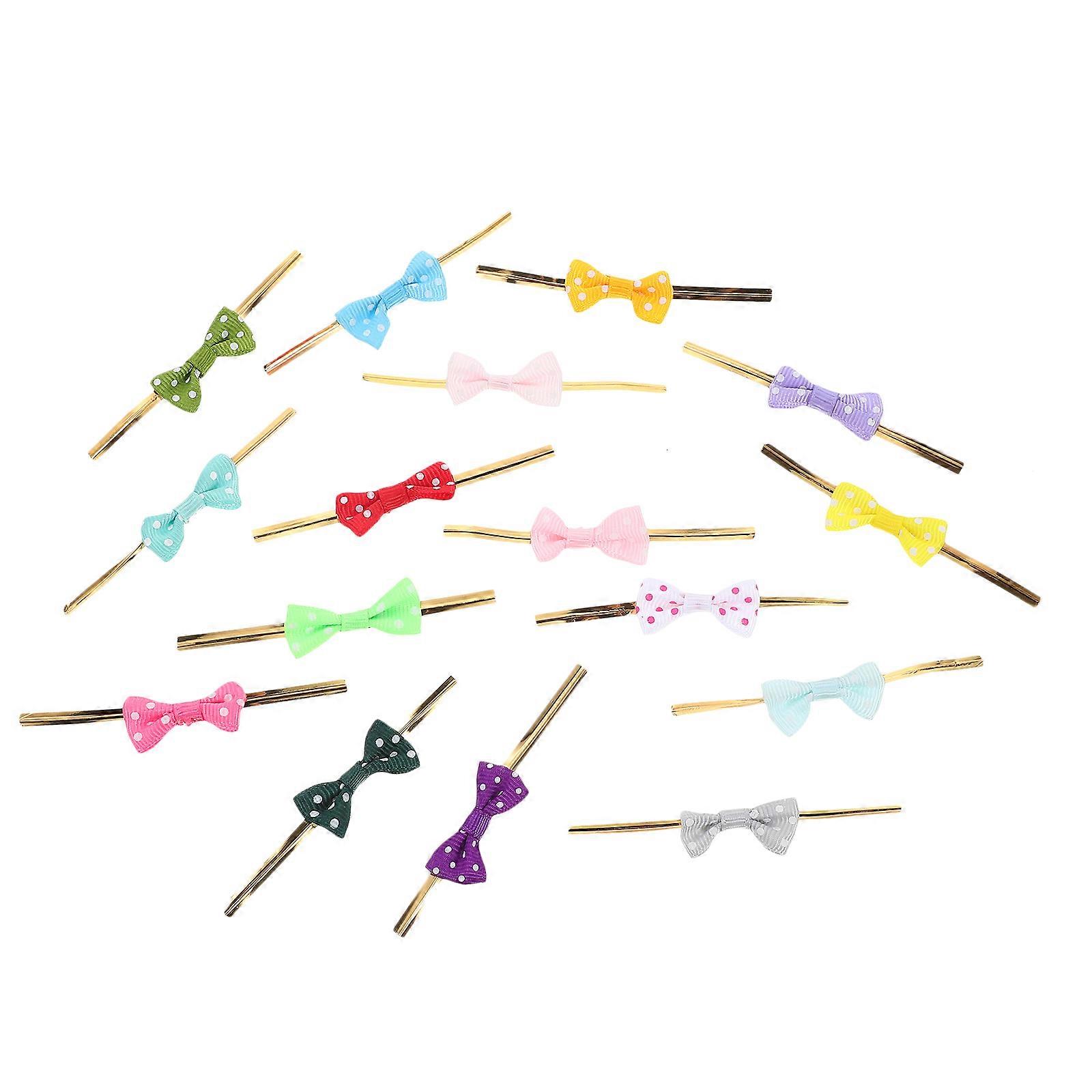 Multi Color Lollipop Sealing Bows for Baking 300Pcs Set
