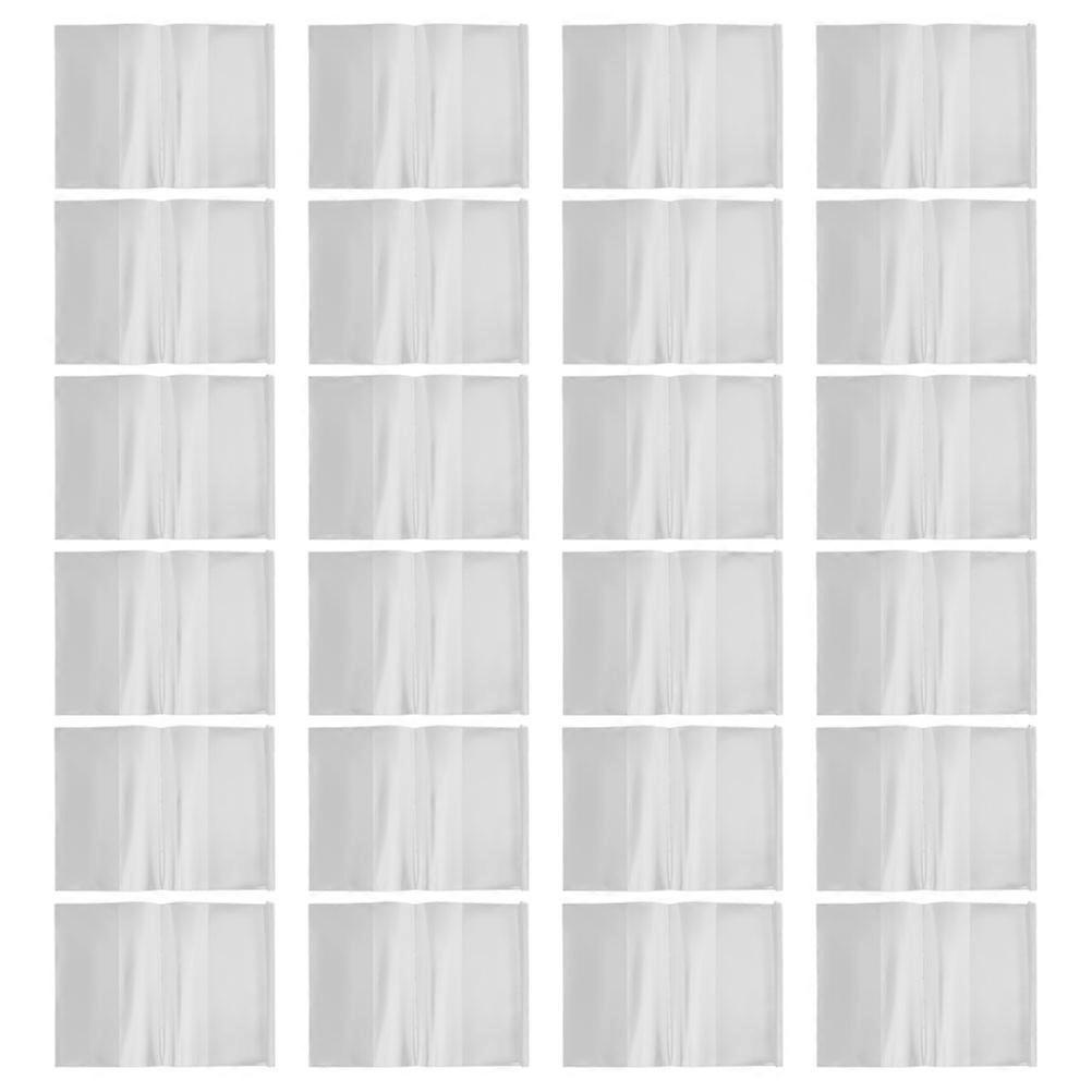 Plastic Book Cover Protector for Office Use 40Pcs Transparent Book Sleeves