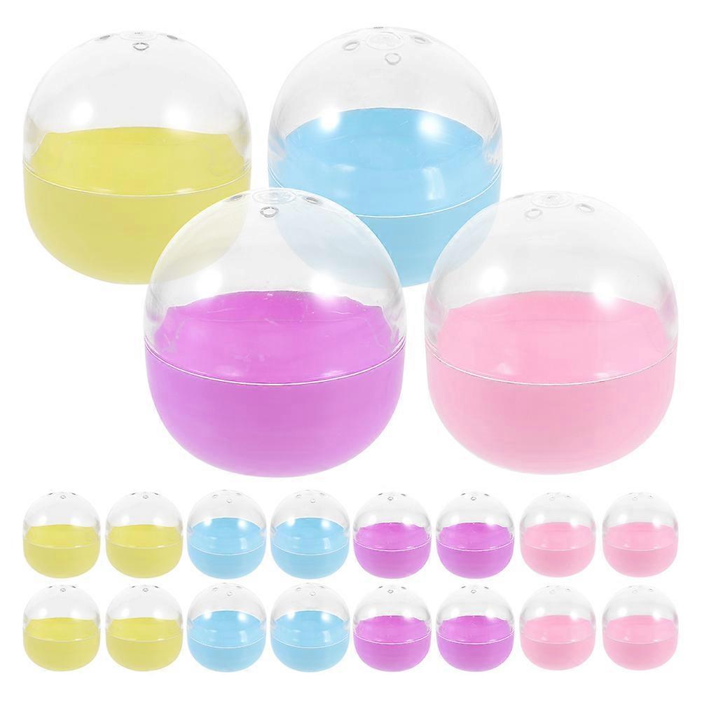 Assorted Capsules Plastic Storage Boxes 50 Pieces