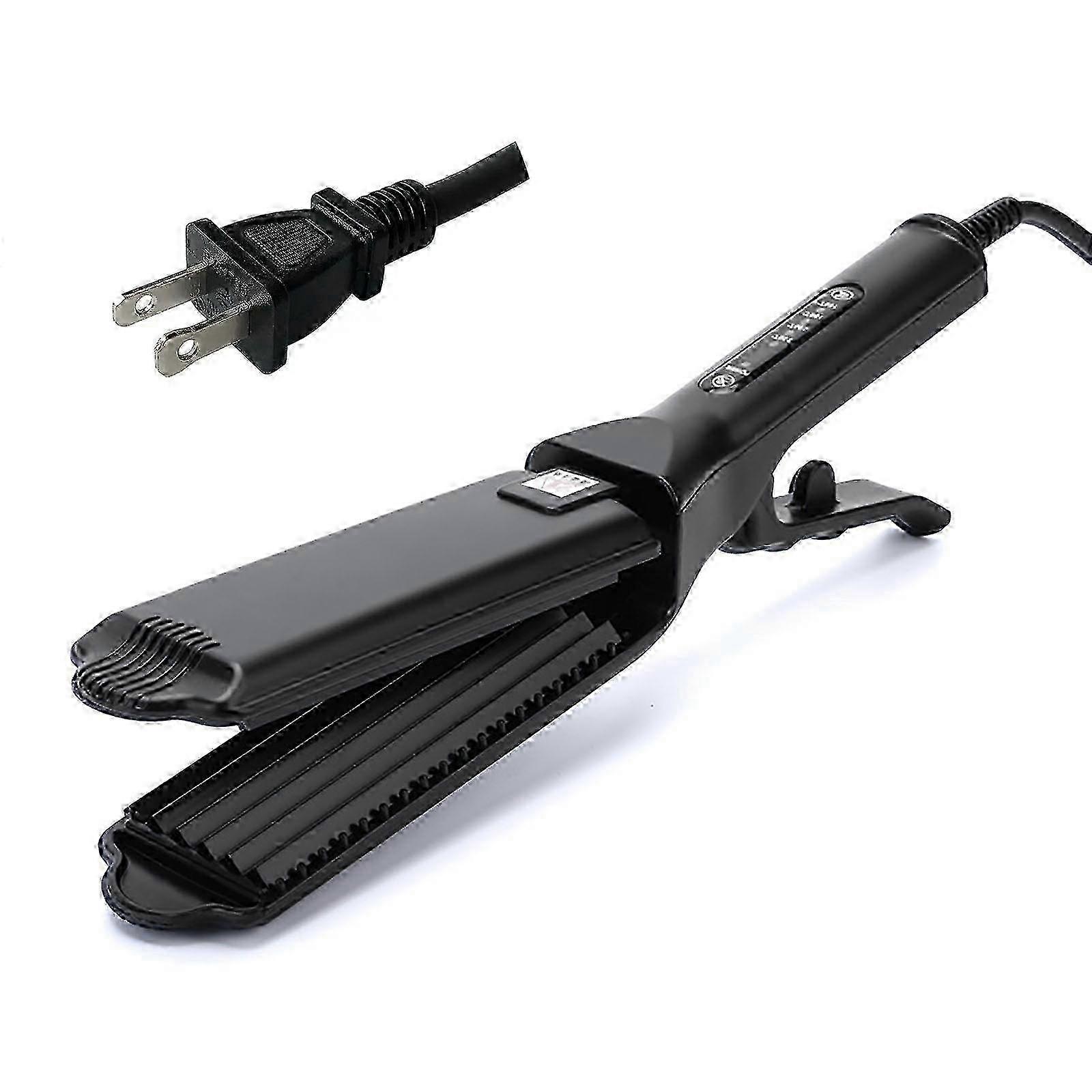 Ceramic Corn Crimper for Voluminous Roots: 4-Temp Settings