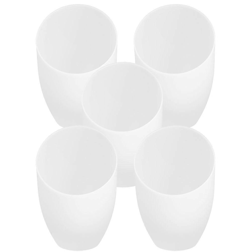 Desk Lamp Shade with Horseshoe Design for Home Decor 5Pcs White Set