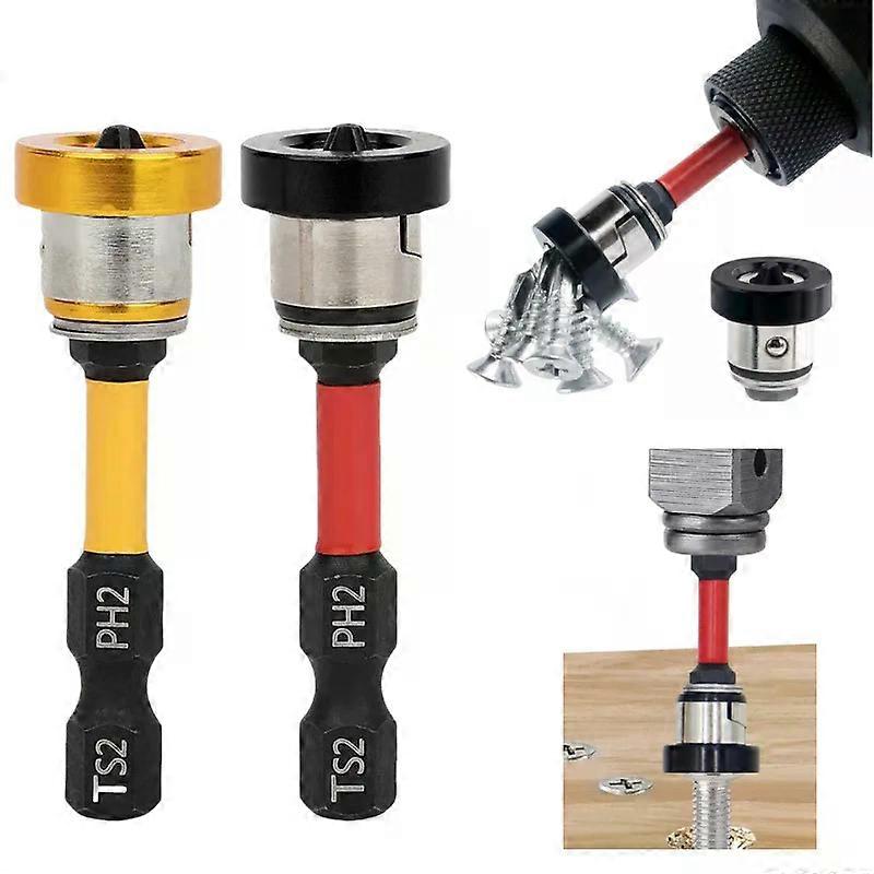 Positioning Screwdriver Bits Drywall Screw Bits 50mm Gypsum Board Plasterboard Screws Locating Batch Head Drilling Tools